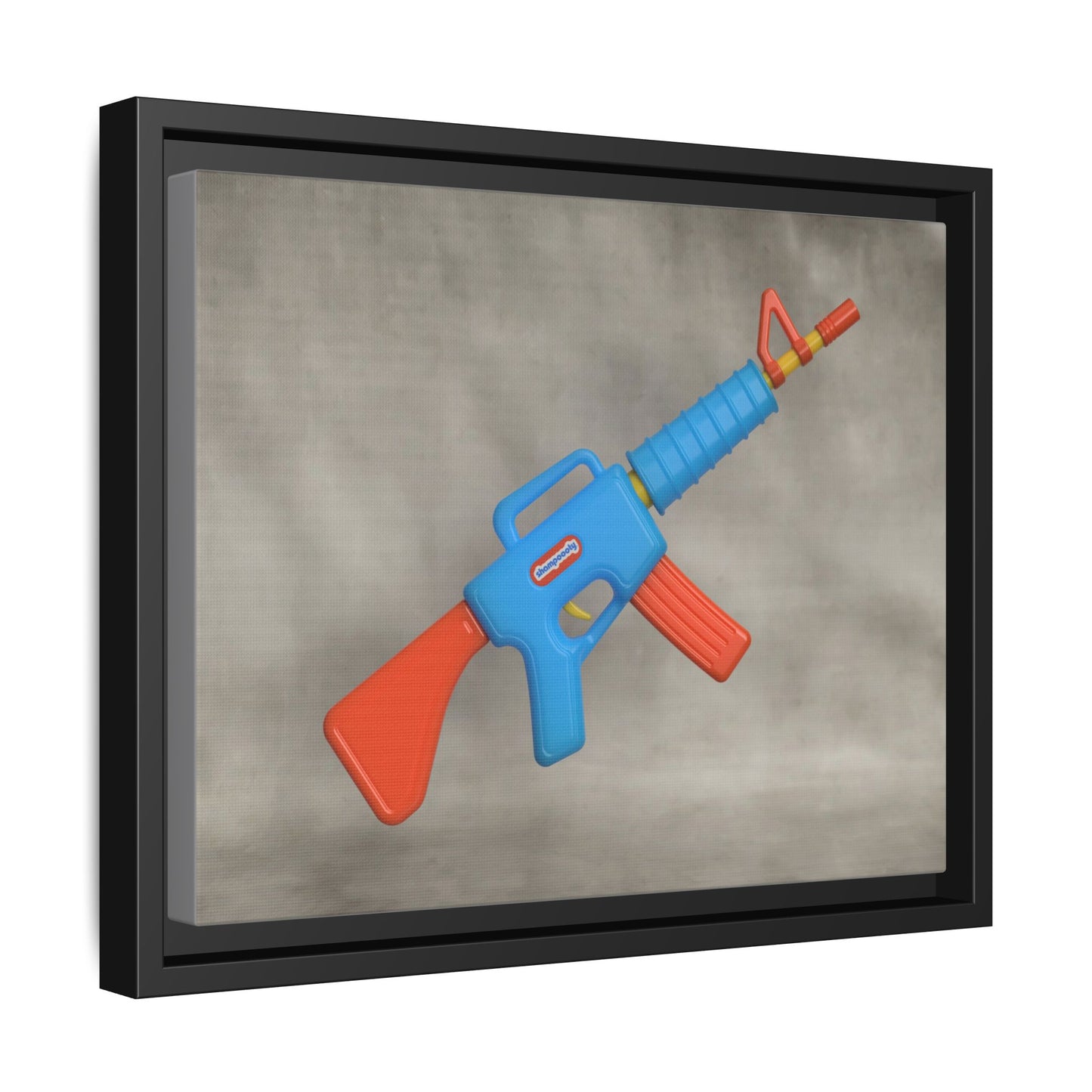 AR-15 Framed Canvas Gallery Wrap