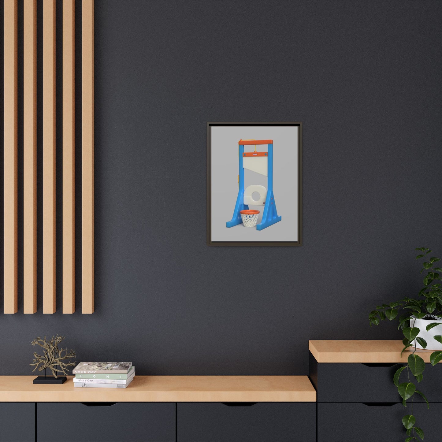 Guillotine Framed Canvas Gallery Wrap