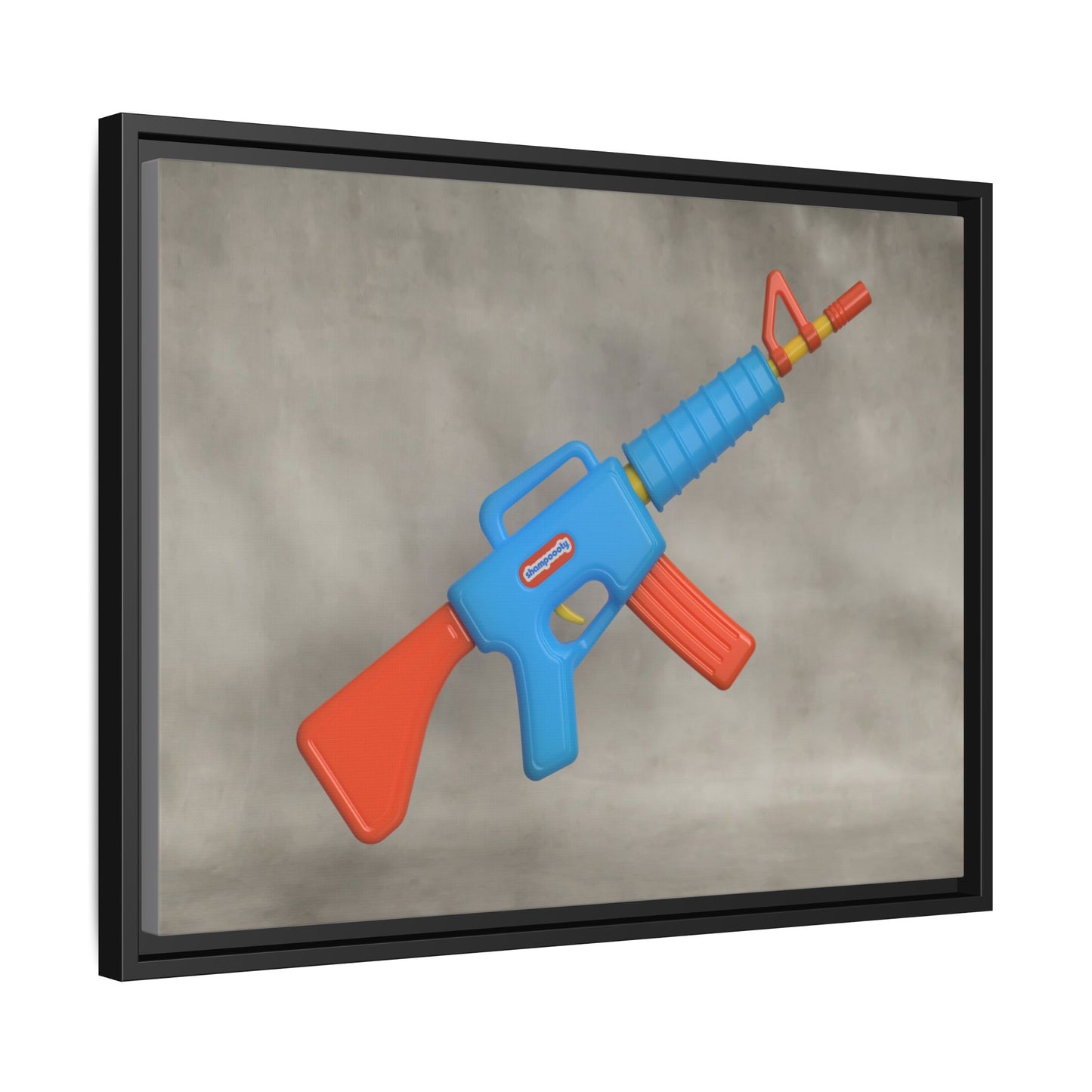 AR-15 Framed Canvas Gallery Wrap