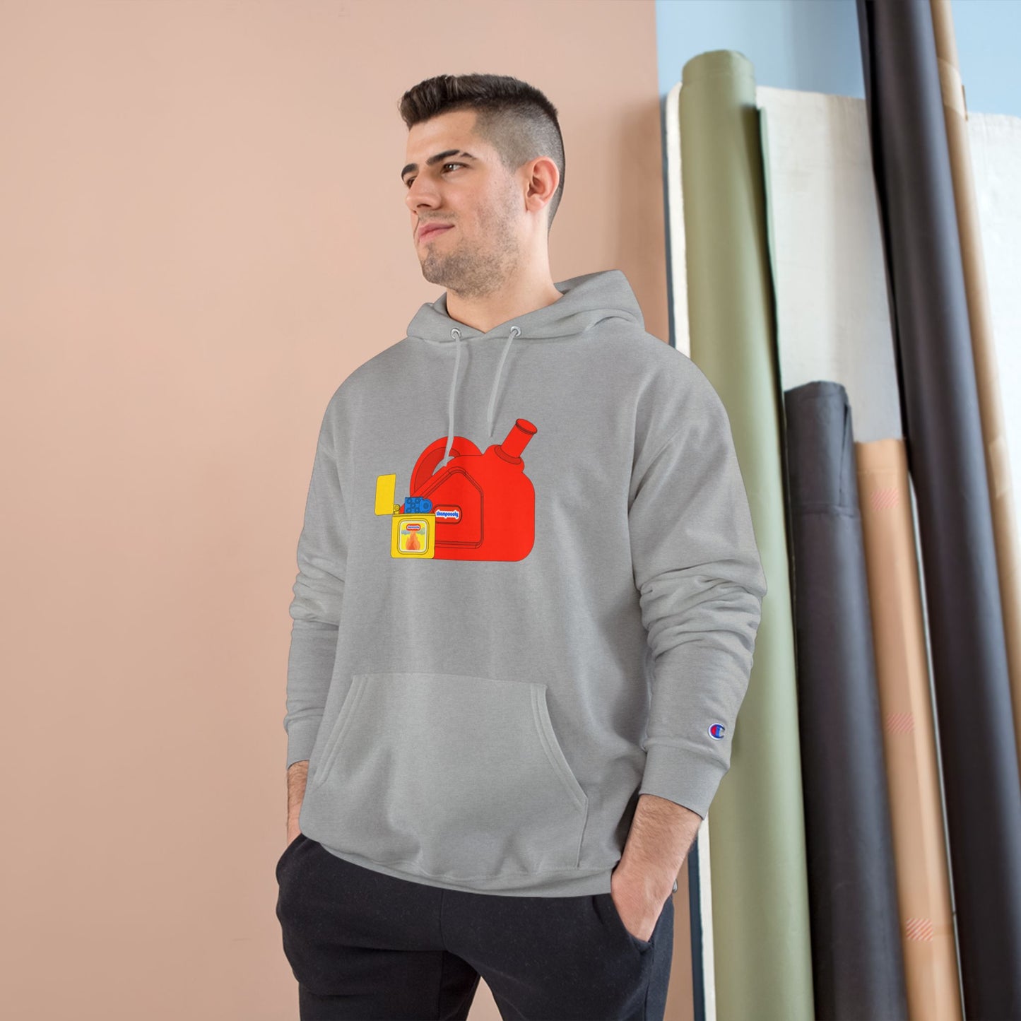 Gas Can and Lighter Hoodie