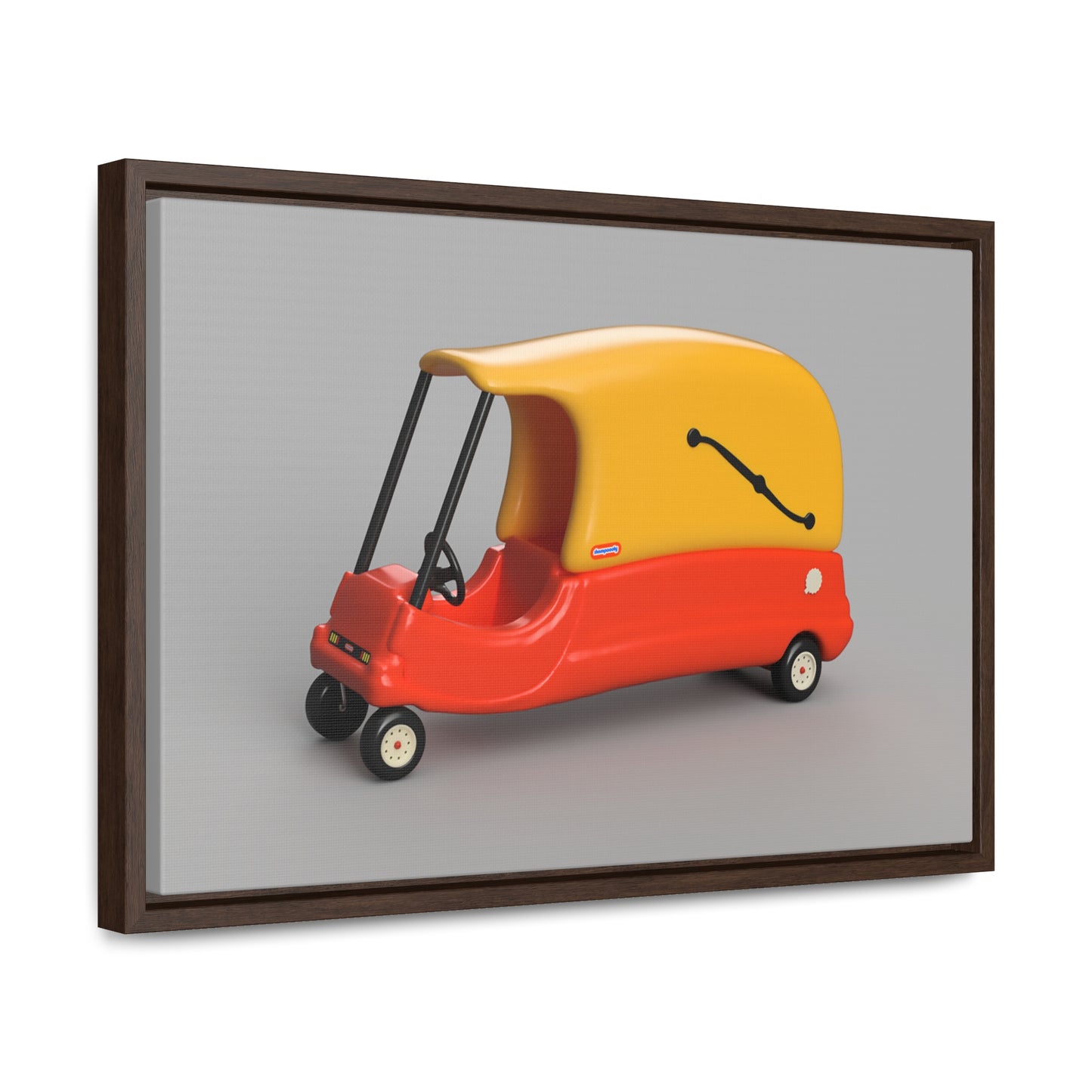 Cozy Hearse Framed Canvas Gallery Wrap