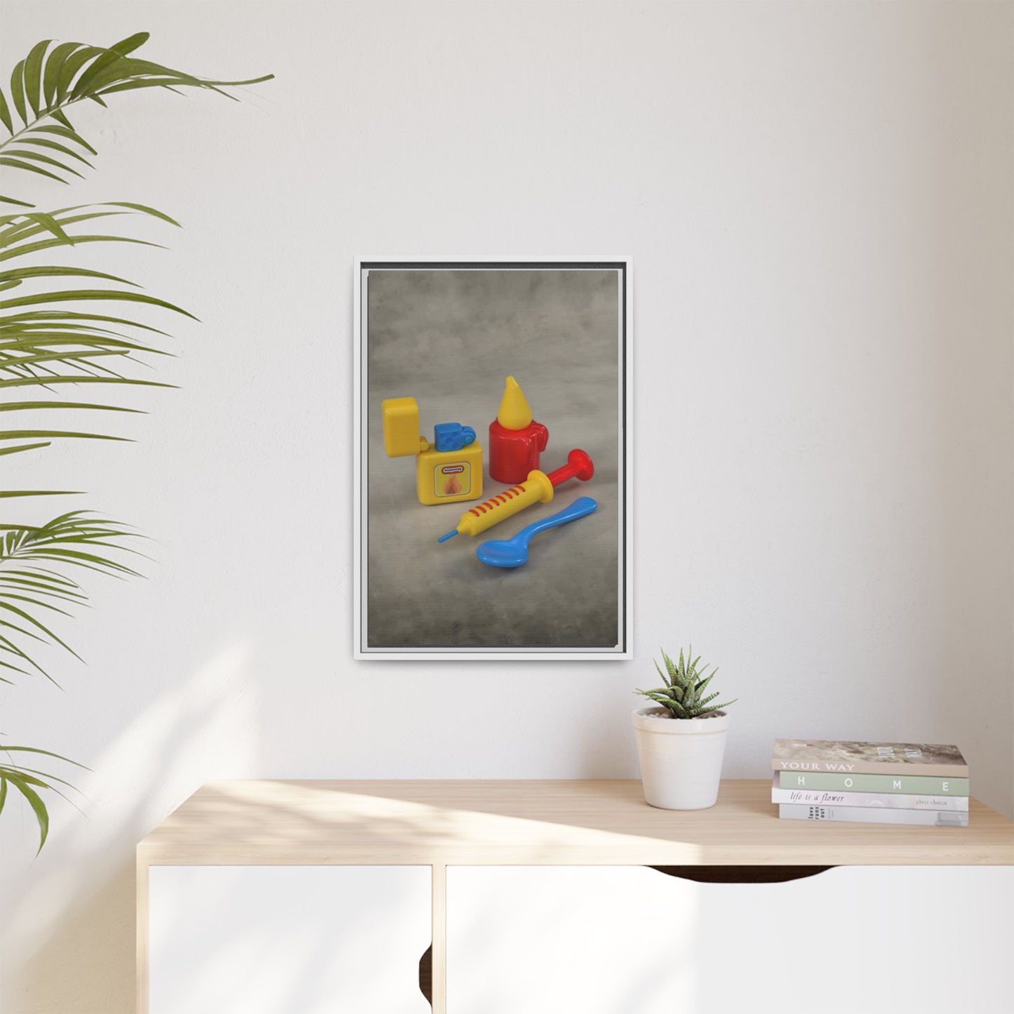 Heroin Framed Canvas Gallery Wrap