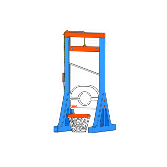 Guillotine Vinyl Sticker