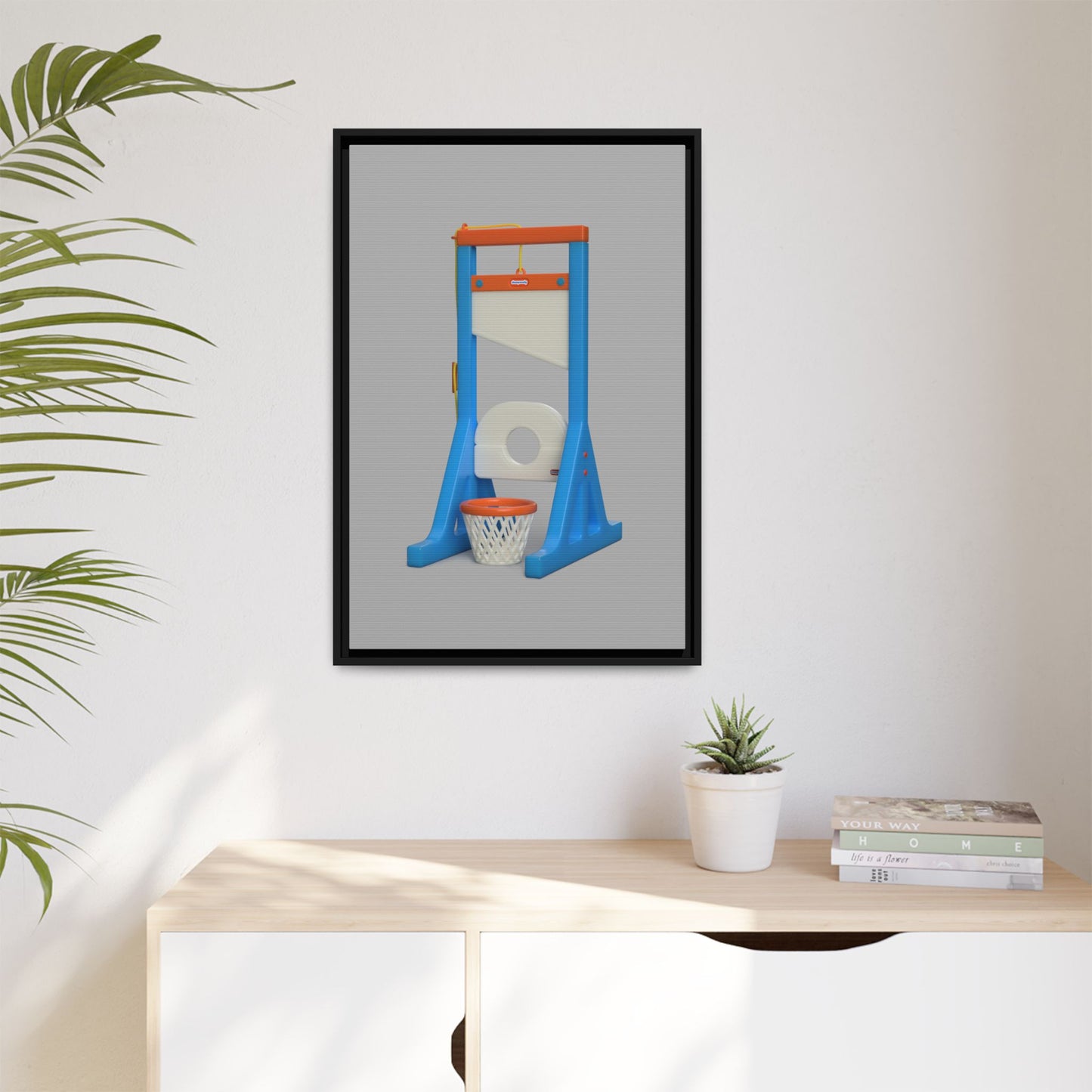 Guillotine Framed Canvas Gallery Wrap