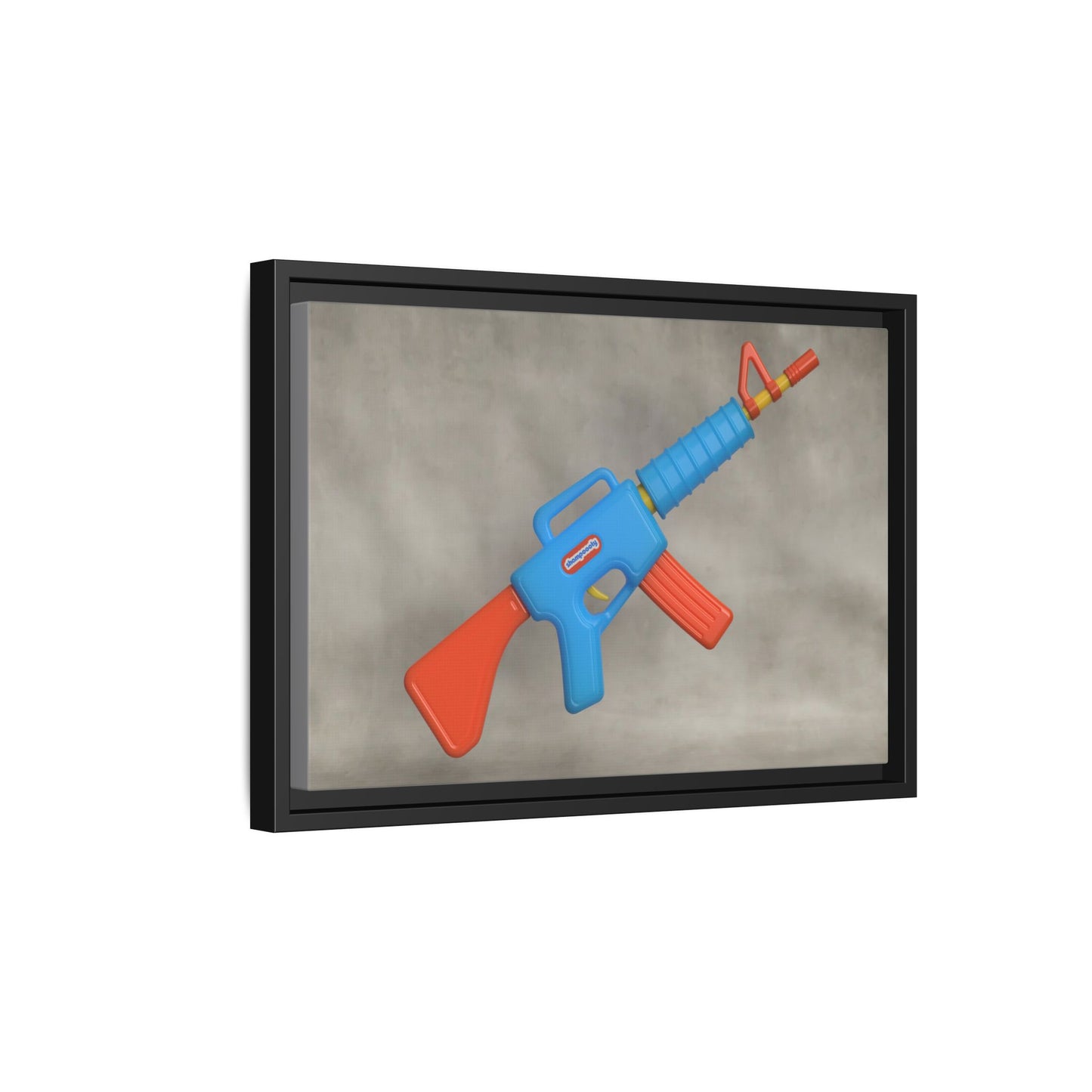 AR-15 Framed Canvas Gallery Wrap