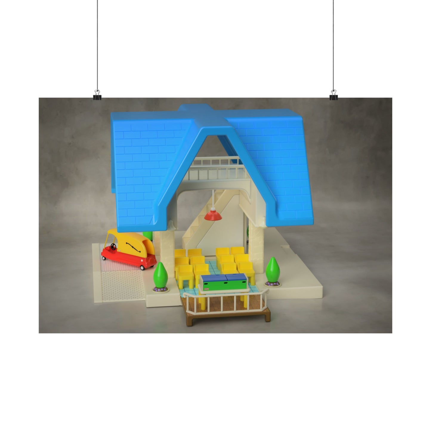 Funeral Home Archival Print