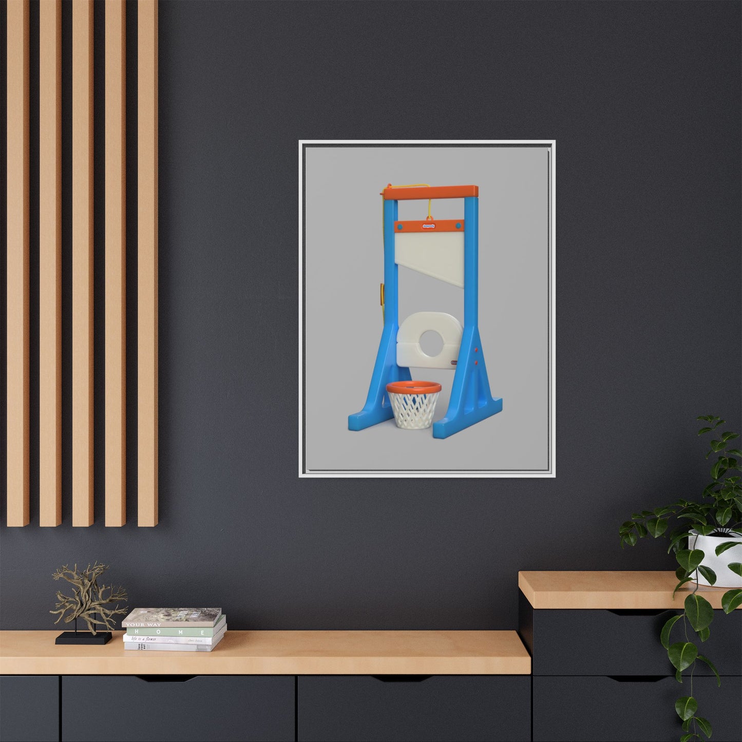 Guillotine Framed Canvas Gallery Wrap