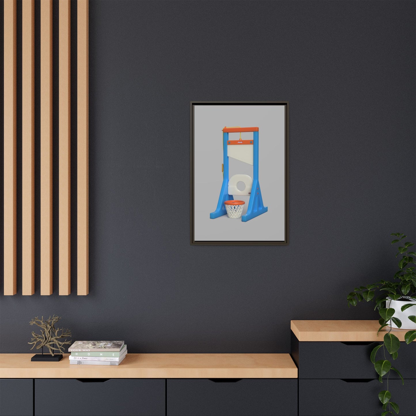 Guillotine Framed Canvas Gallery Wrap