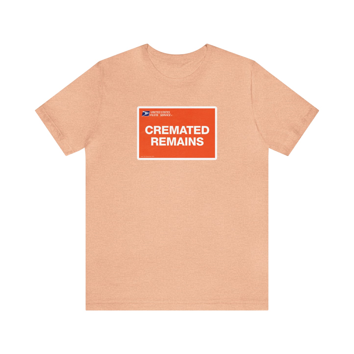 T-shirt restes incinérés