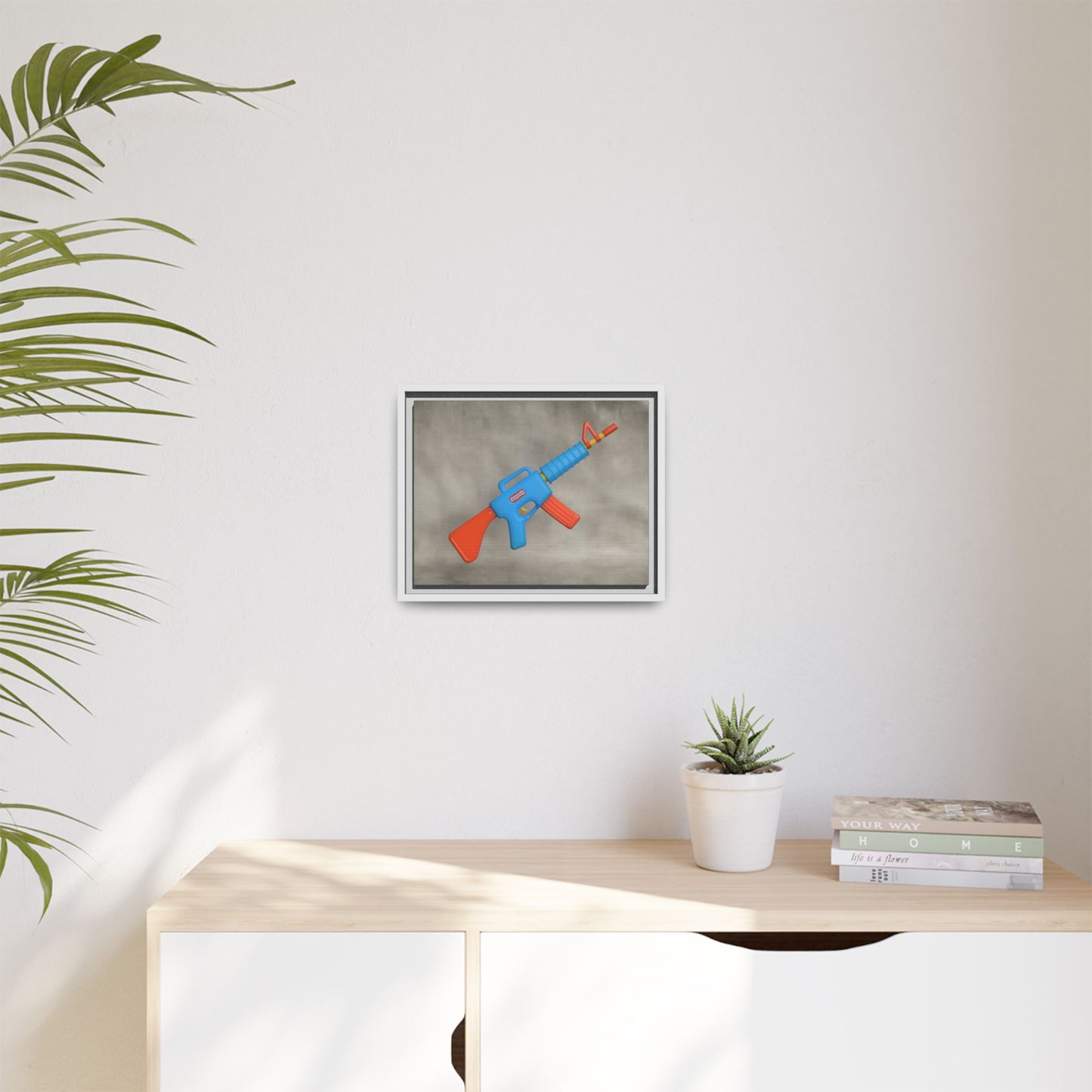 AR-15 Framed Canvas Gallery Wrap