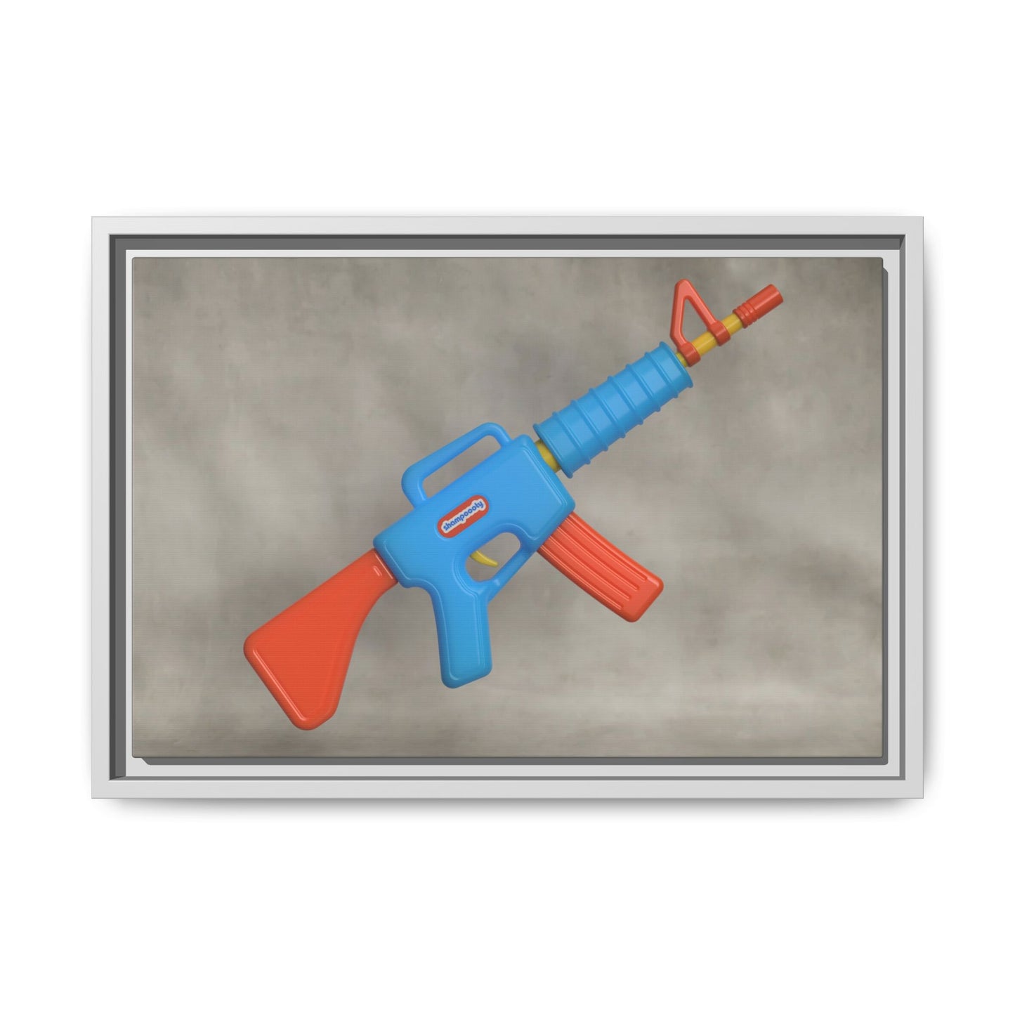 AR-15 Framed Canvas Gallery Wrap