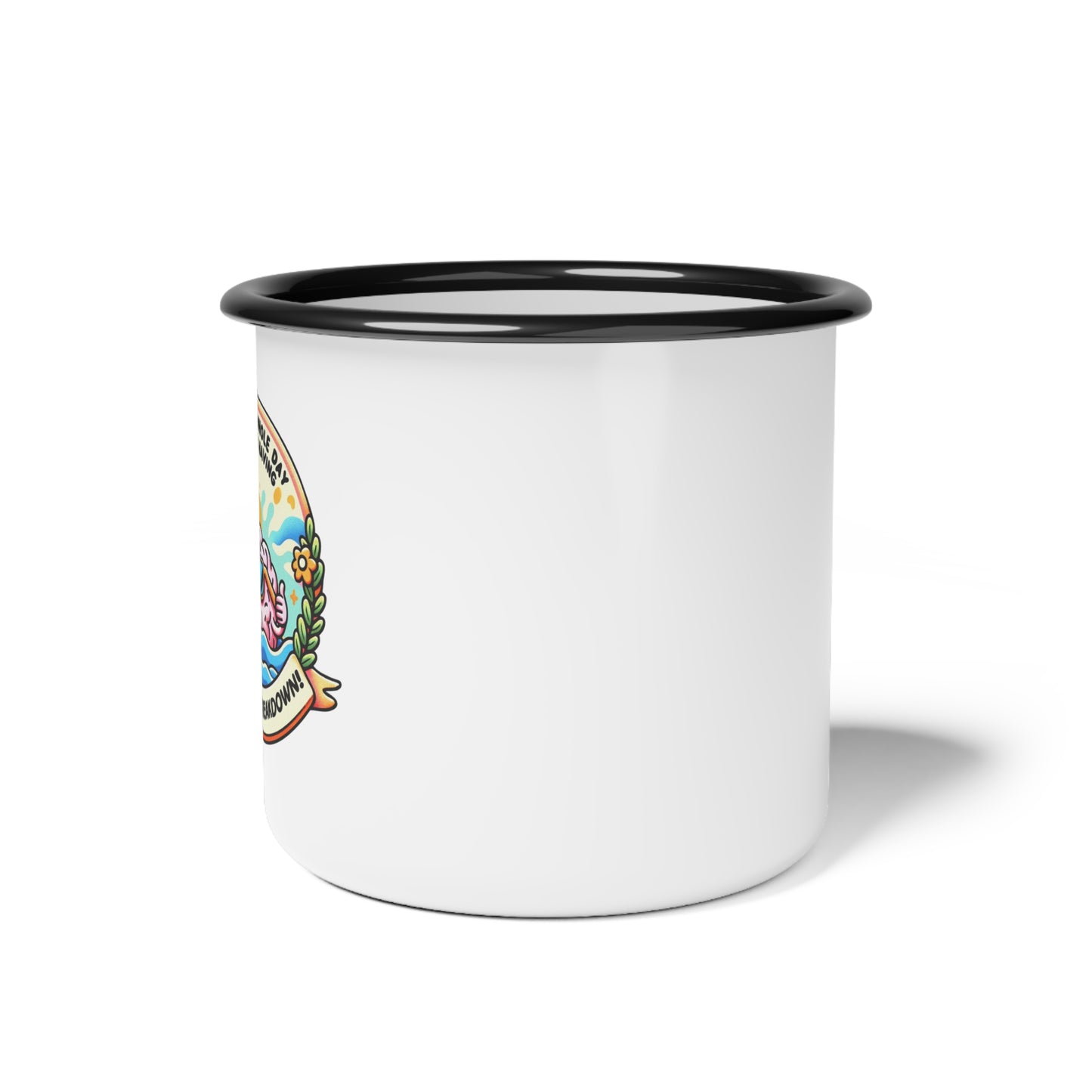 Nervous Breakdown Award Enamel Camp Cup