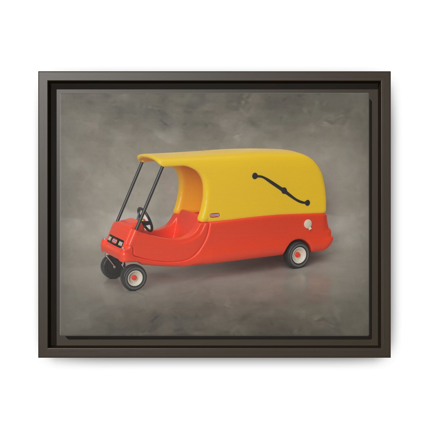 Hearse Framed Canvas Gallery Wrap