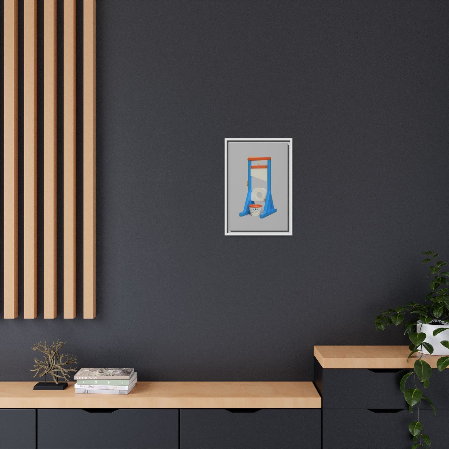 Guillotine Framed Canvas Gallery Wrap