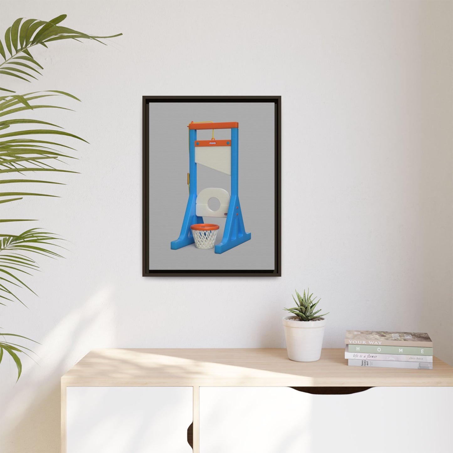 Guillotine Framed Canvas Gallery Wrap