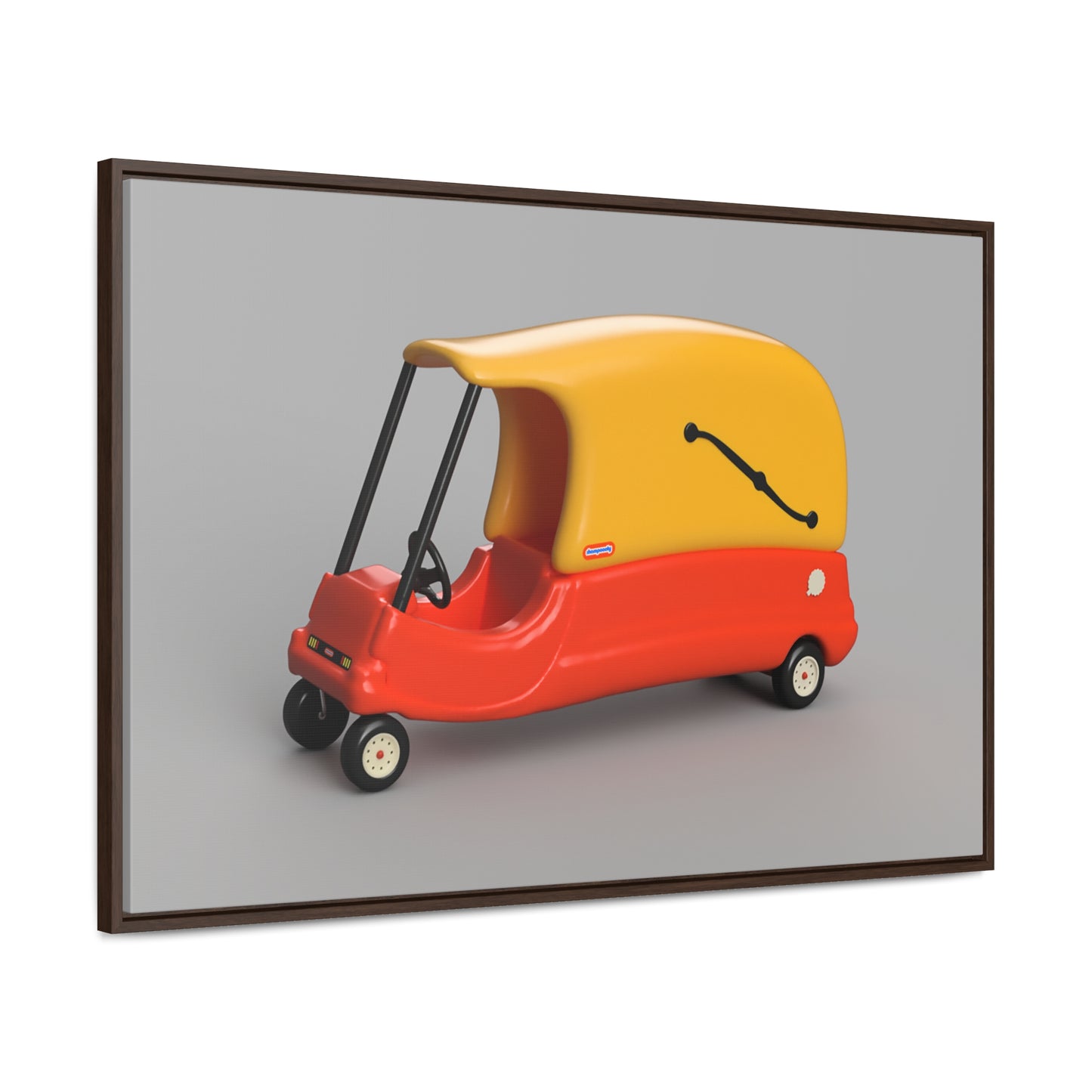 Cozy Hearse Framed Canvas Gallery Wrap
