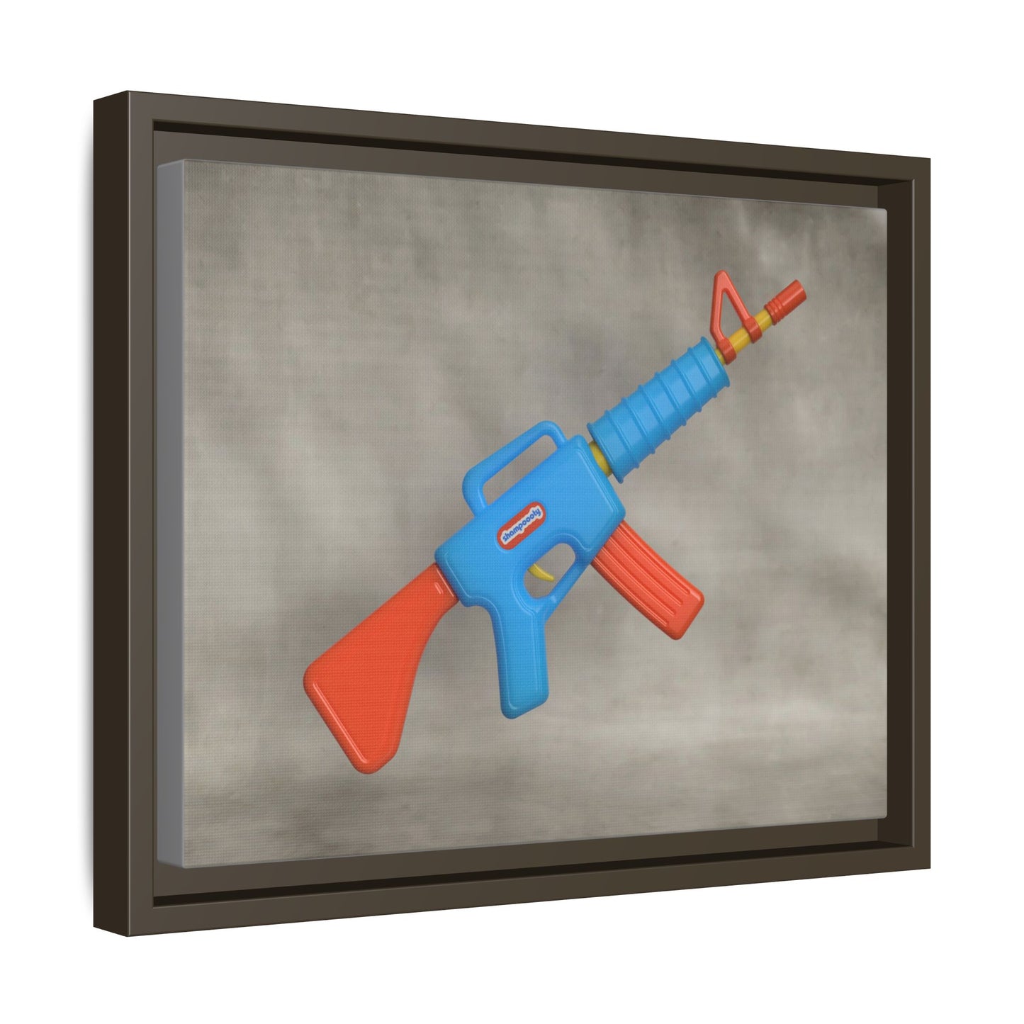 AR-15 Framed Canvas Gallery Wrap