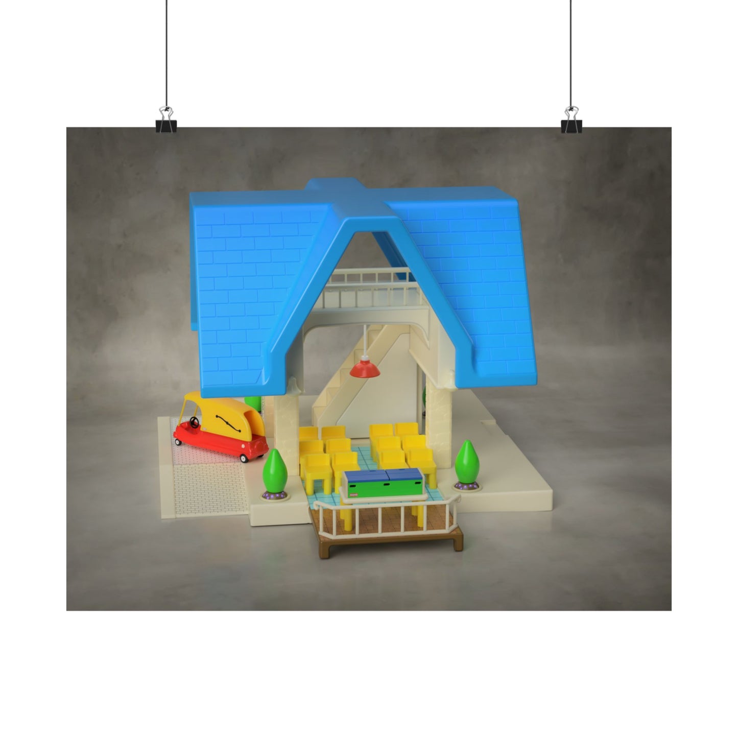 Funeral Home Archival Print