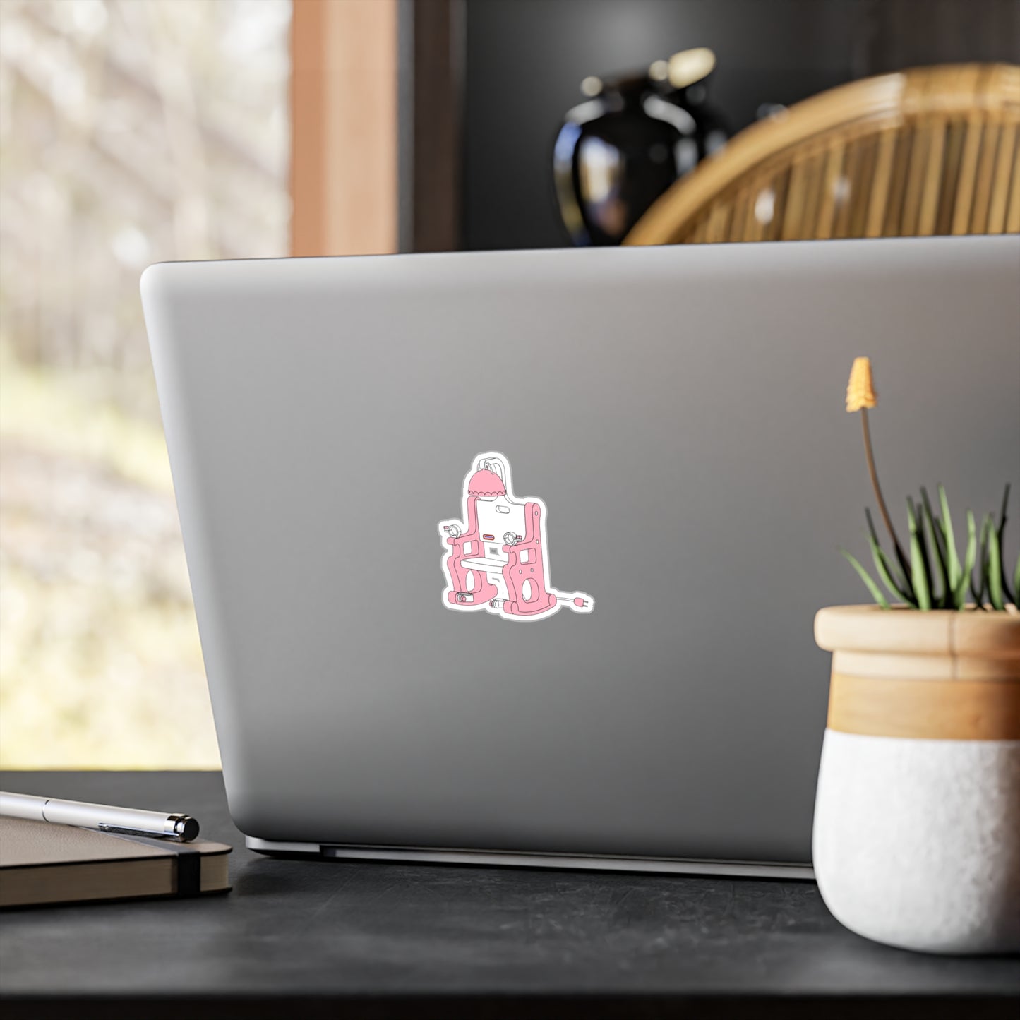 Electric Chair Vinyl Sticker