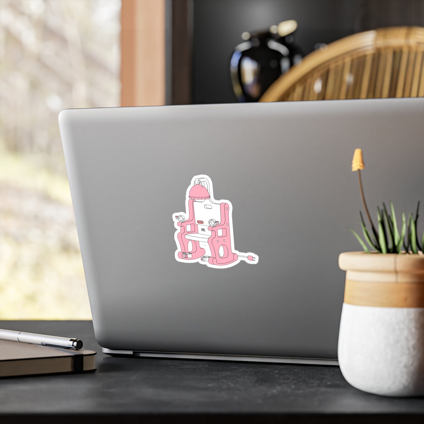 Electric Chair Vinyl Sticker