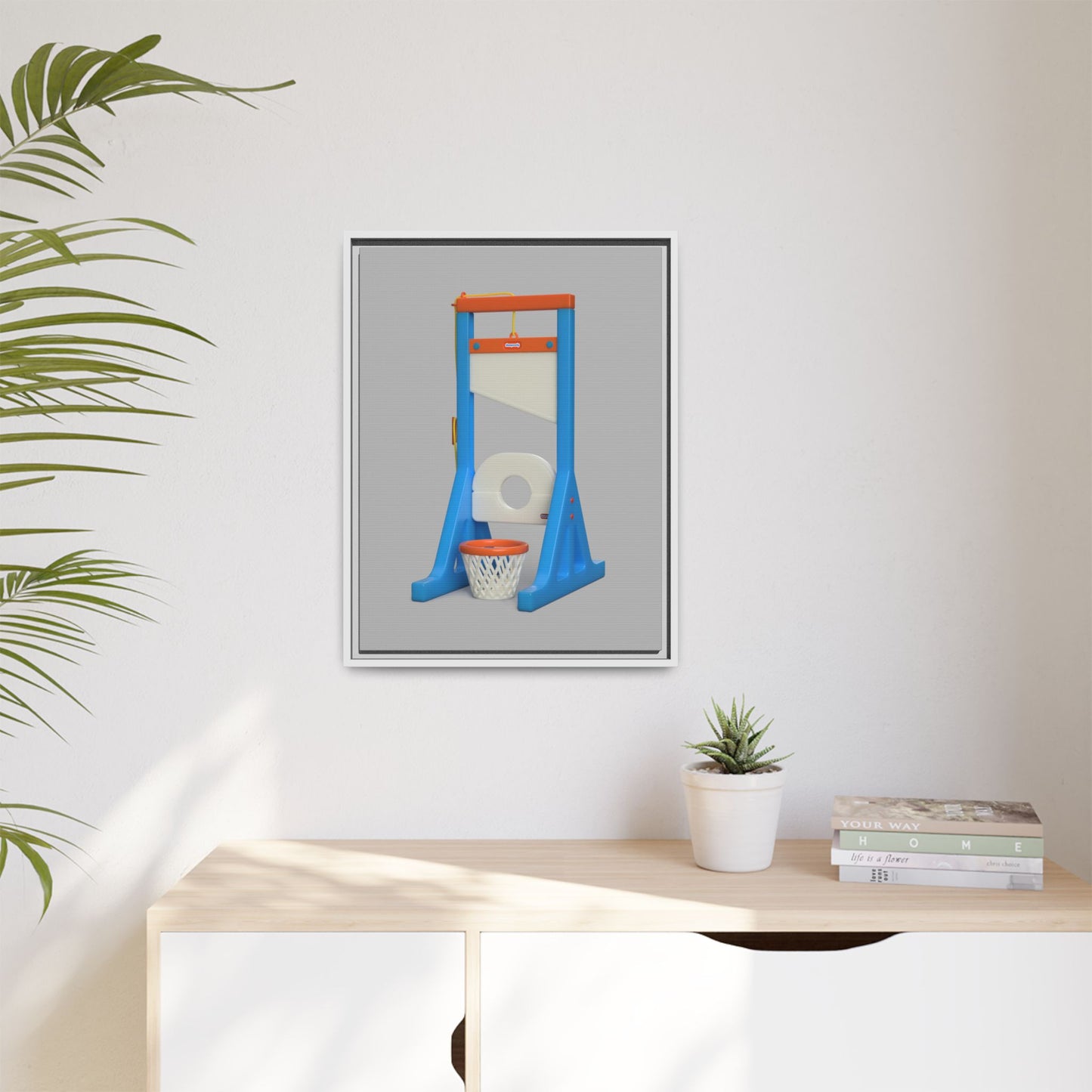 Guillotine Framed Canvas Gallery Wrap