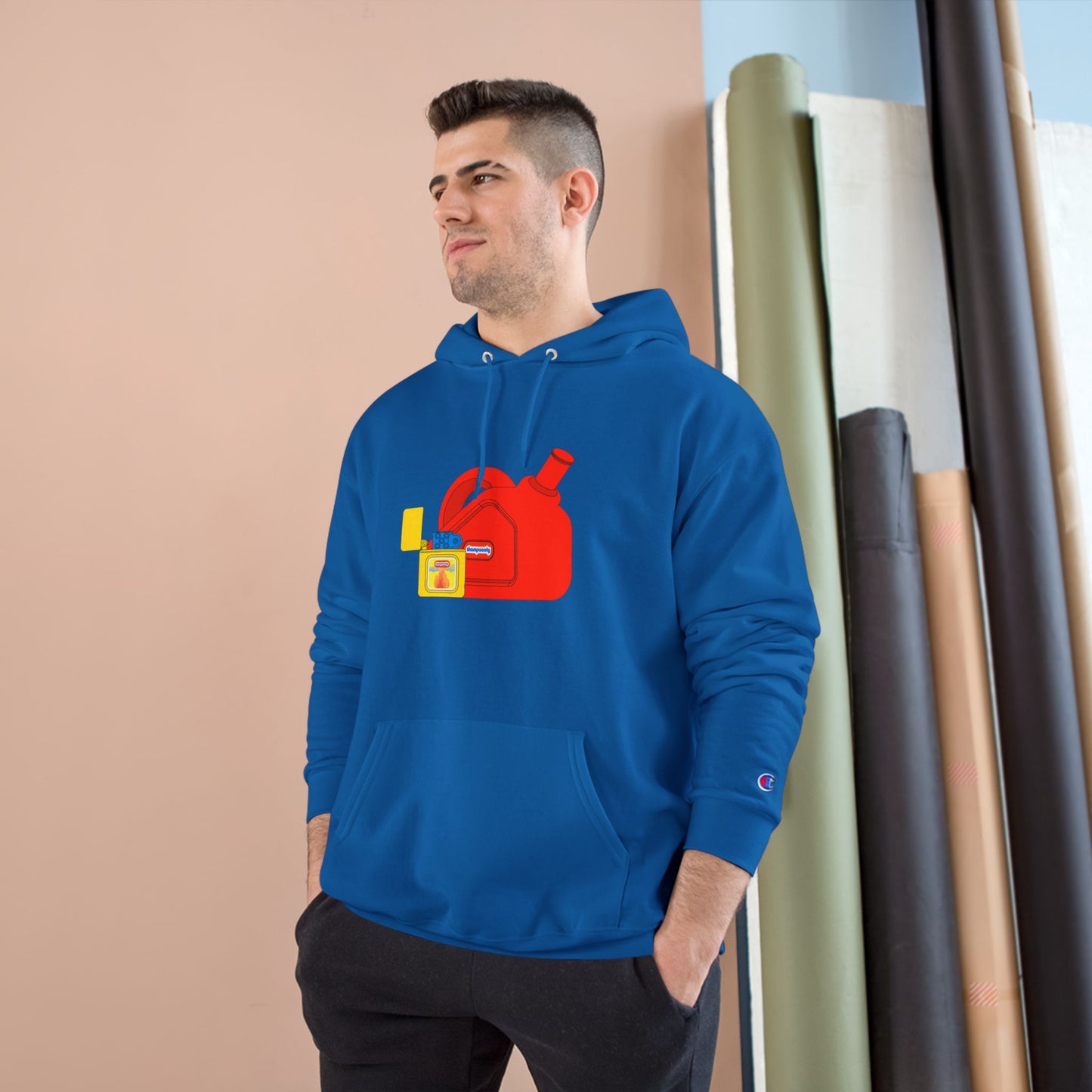 Gas Can and Lighter Hoodie