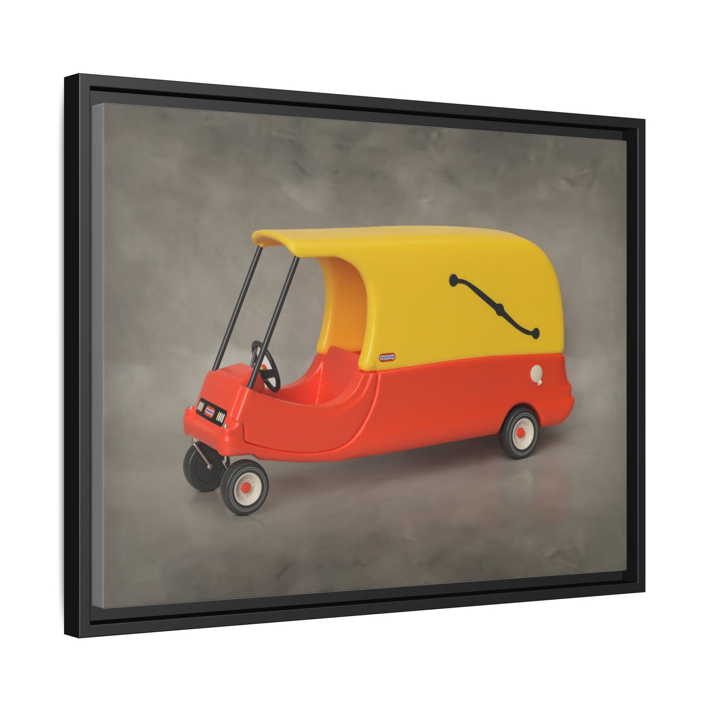 Hearse Framed Canvas Gallery Wrap