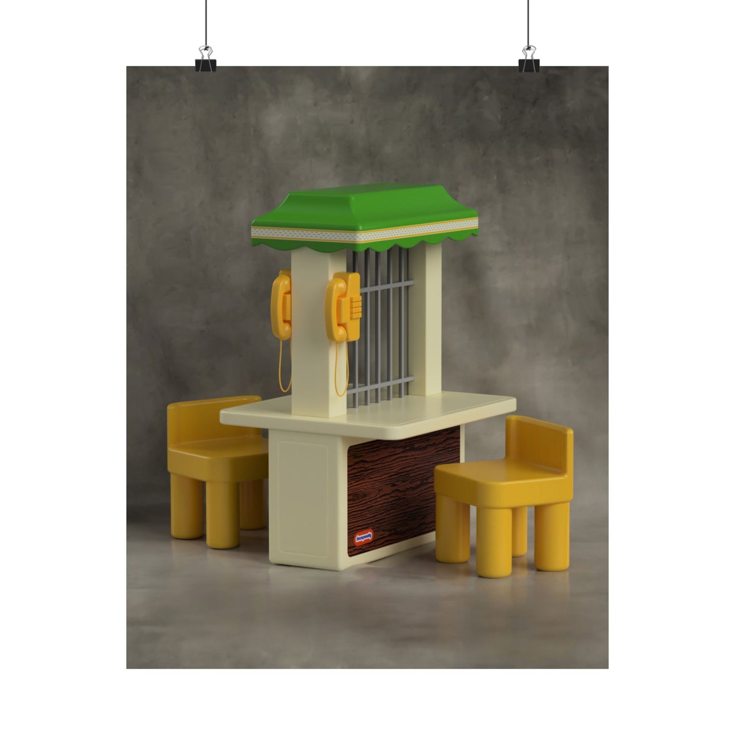 Visitation Booth Archival Print