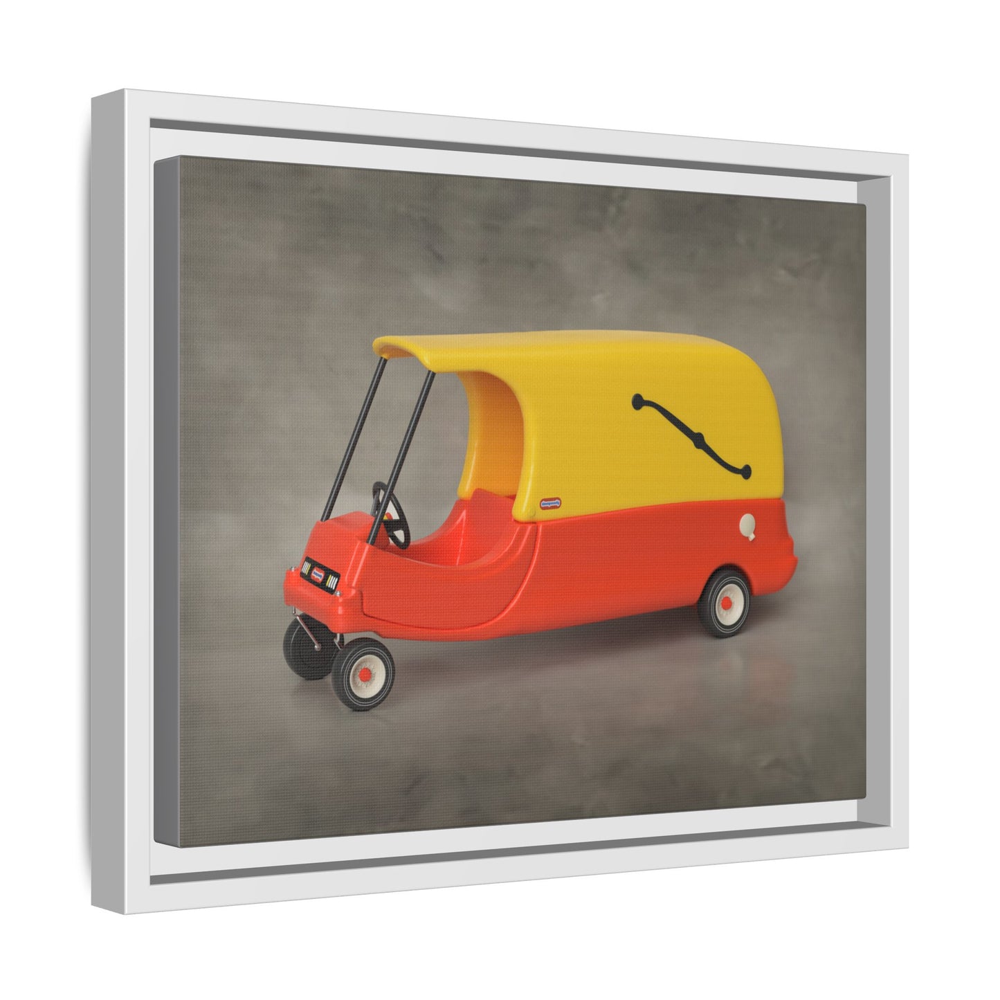 Hearse Framed Canvas Gallery Wrap