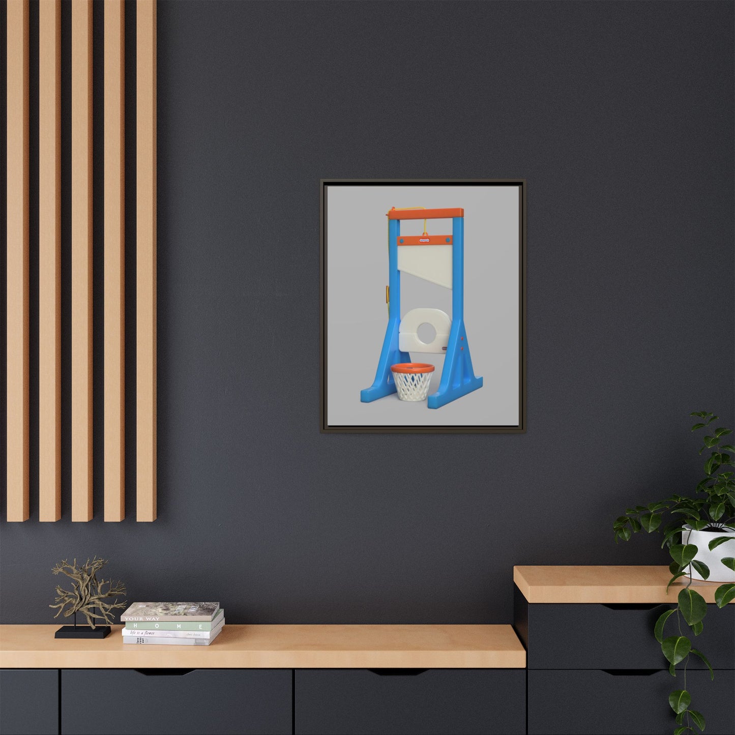 Guillotine Framed Canvas Gallery Wrap