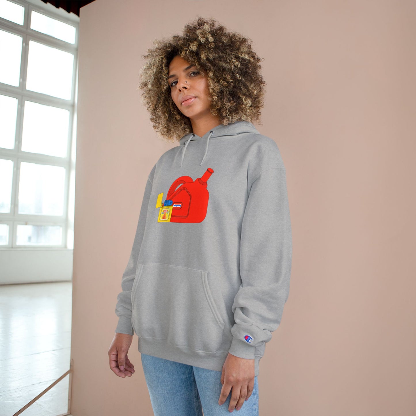 Gas Can and Lighter Hoodie