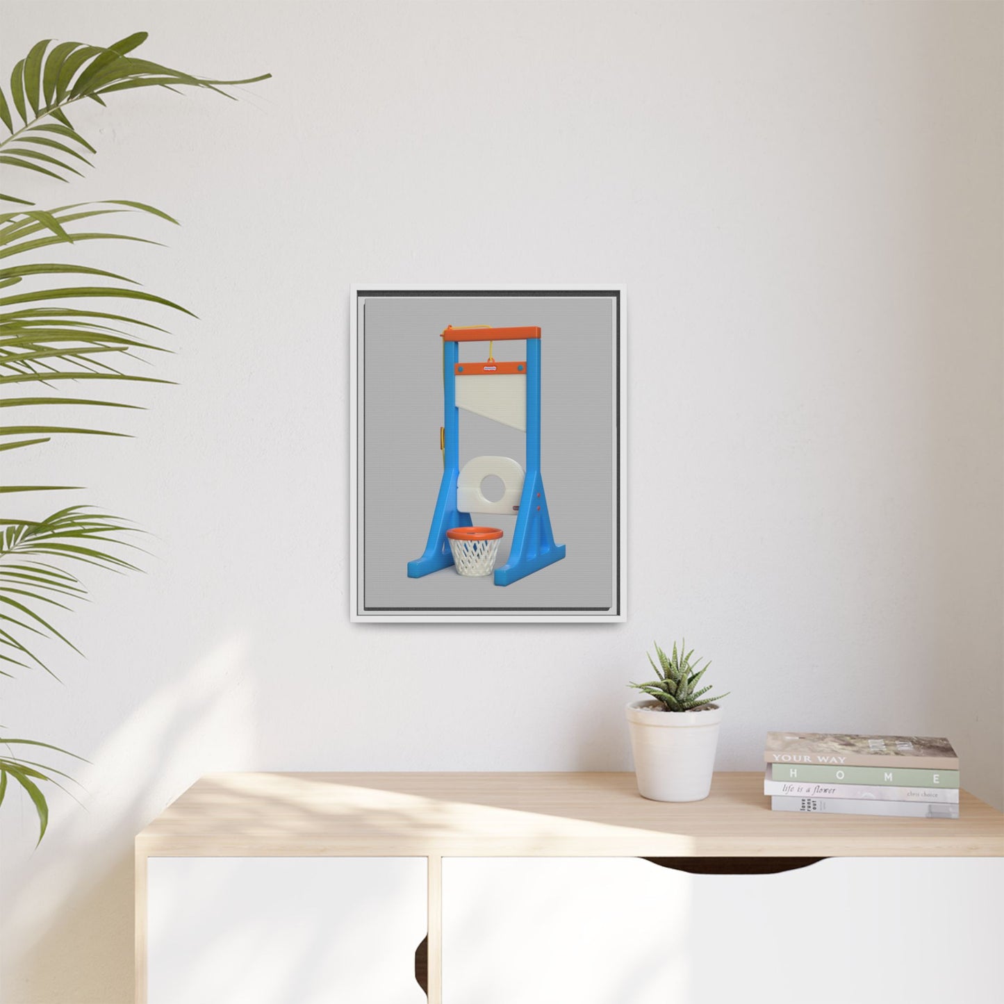 Guillotine Framed Canvas Gallery Wrap