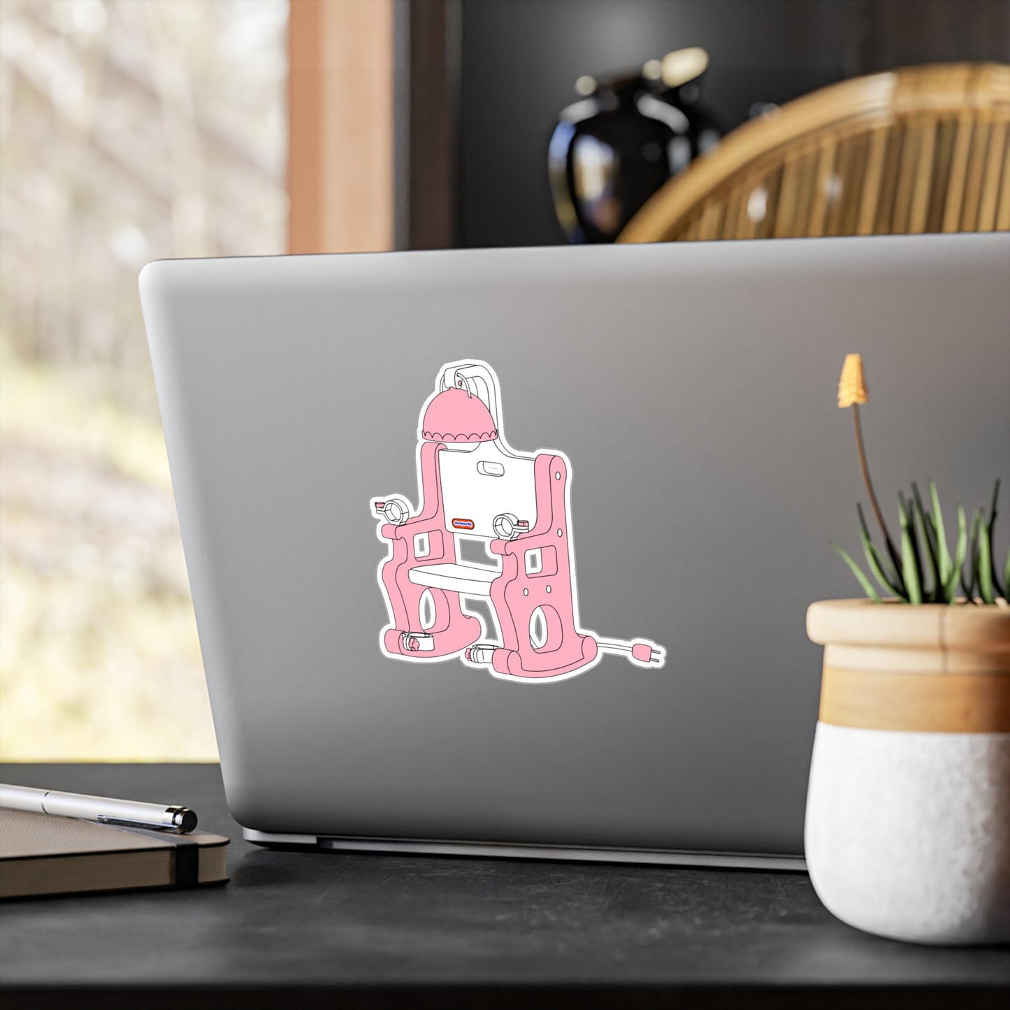 Electric Chair Vinyl Sticker