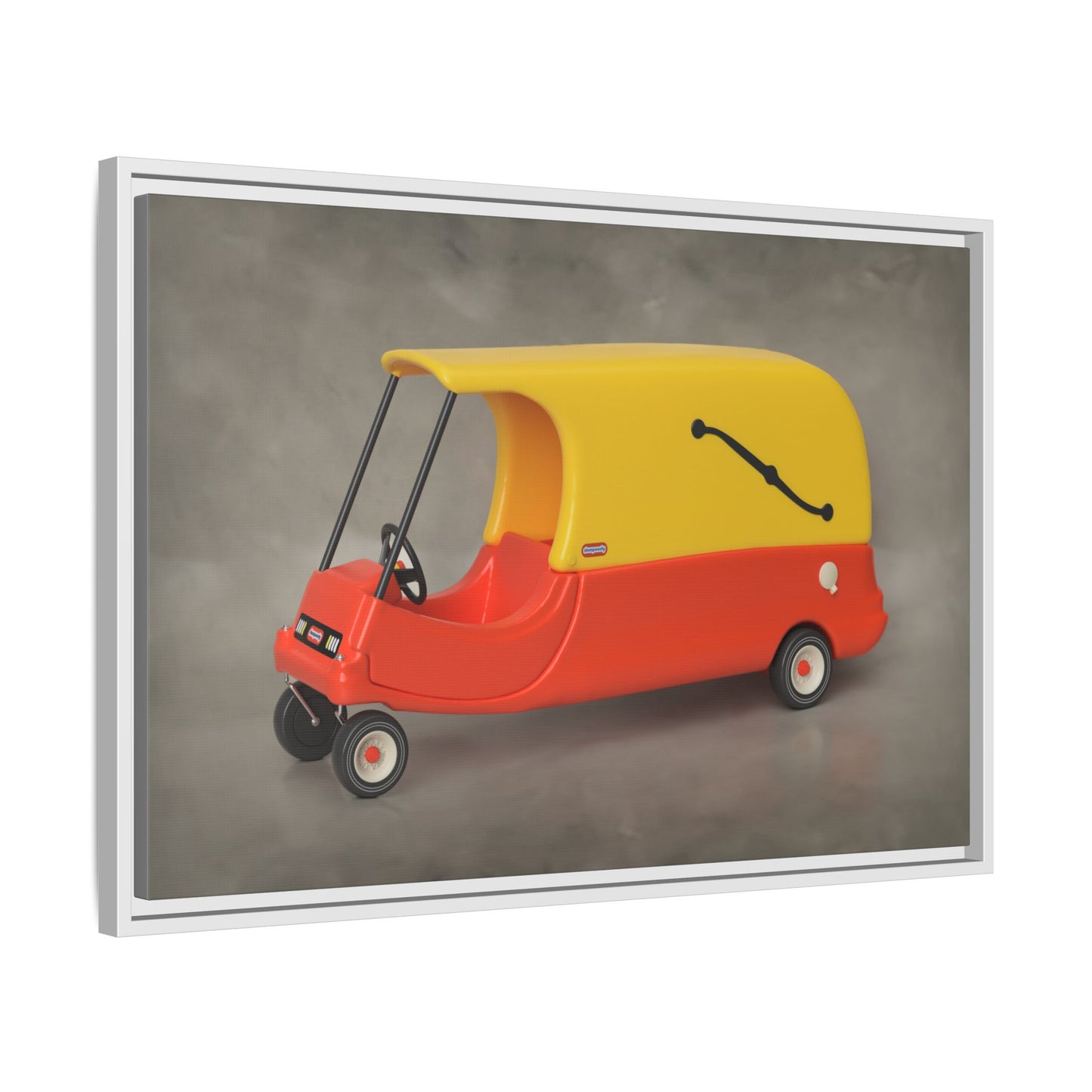 Hearse Framed Canvas Gallery Wrap