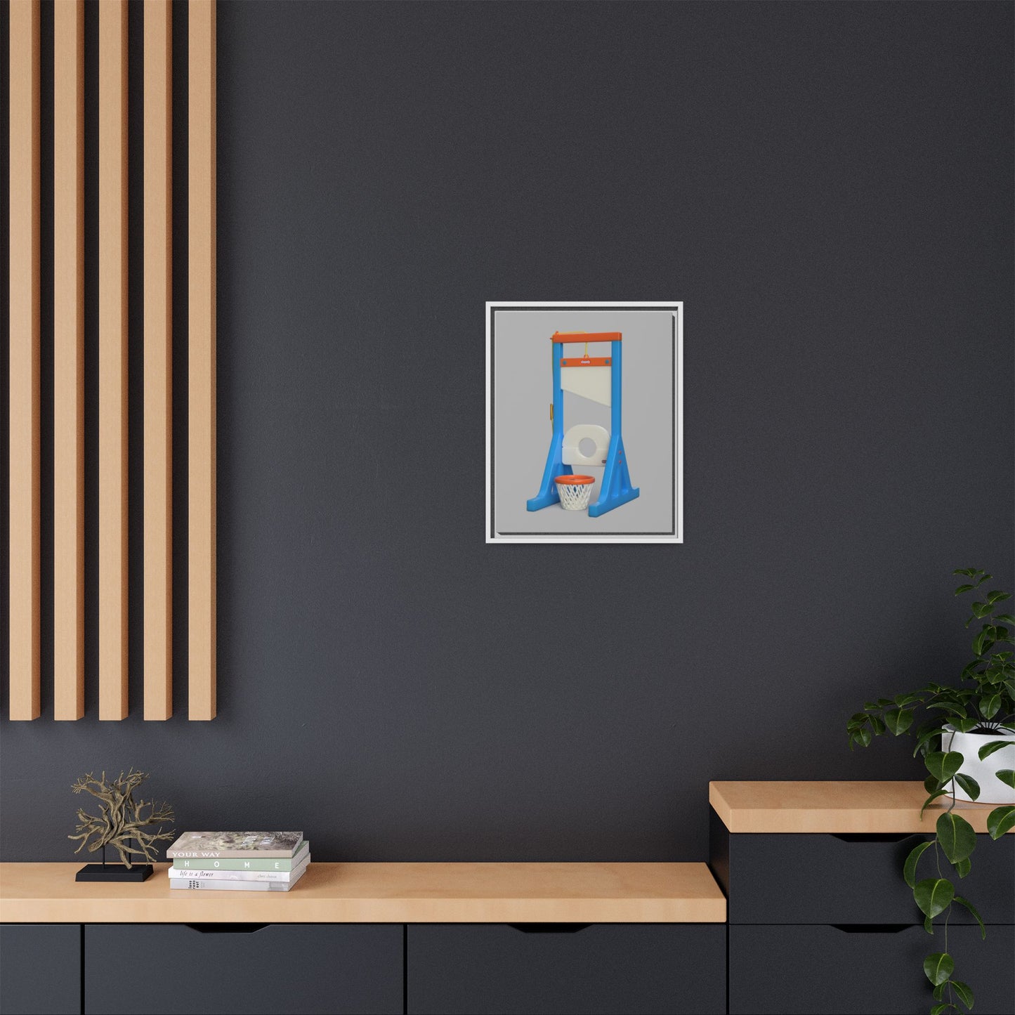 Guillotine Framed Canvas Gallery Wrap