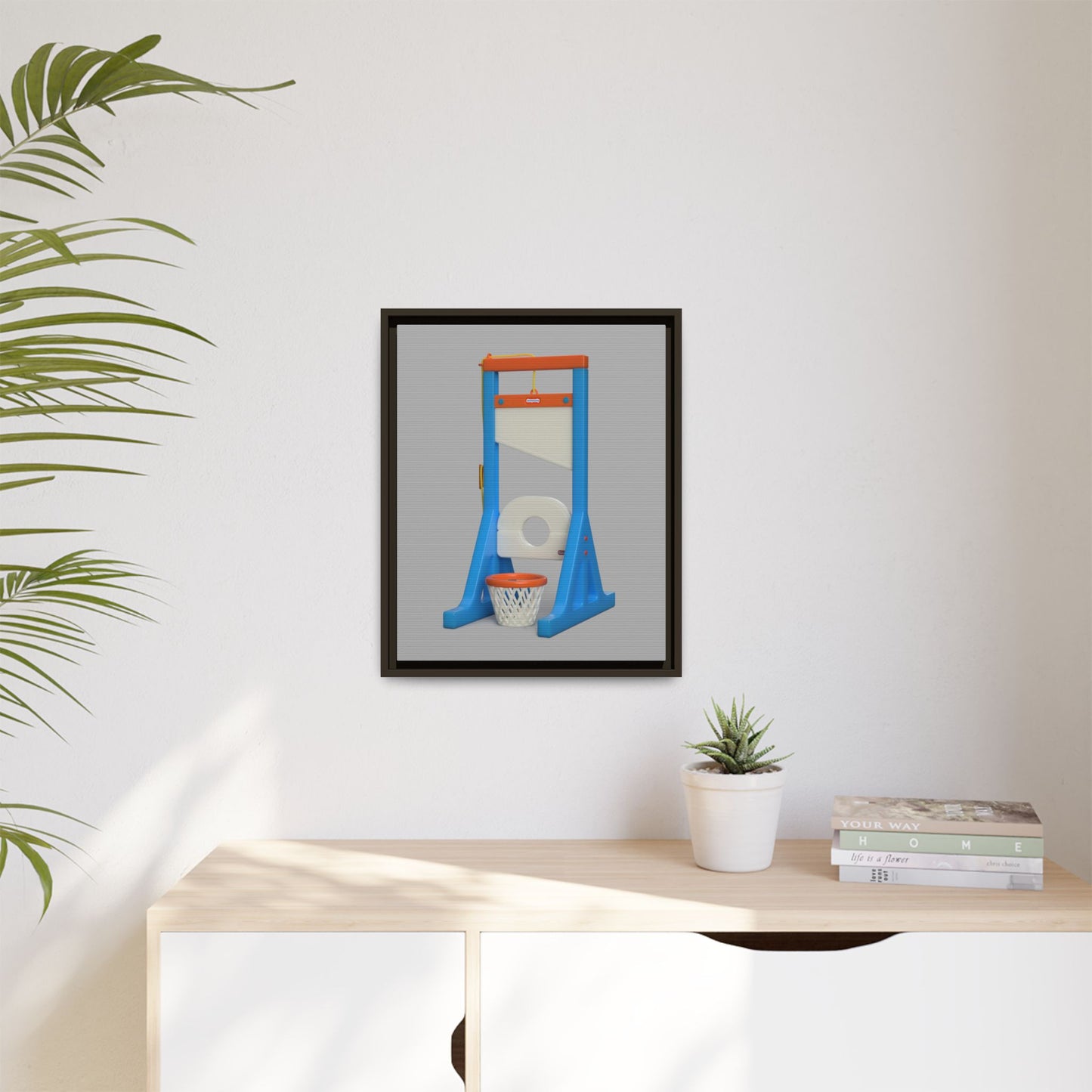 Guillotine Framed Canvas Gallery Wrap