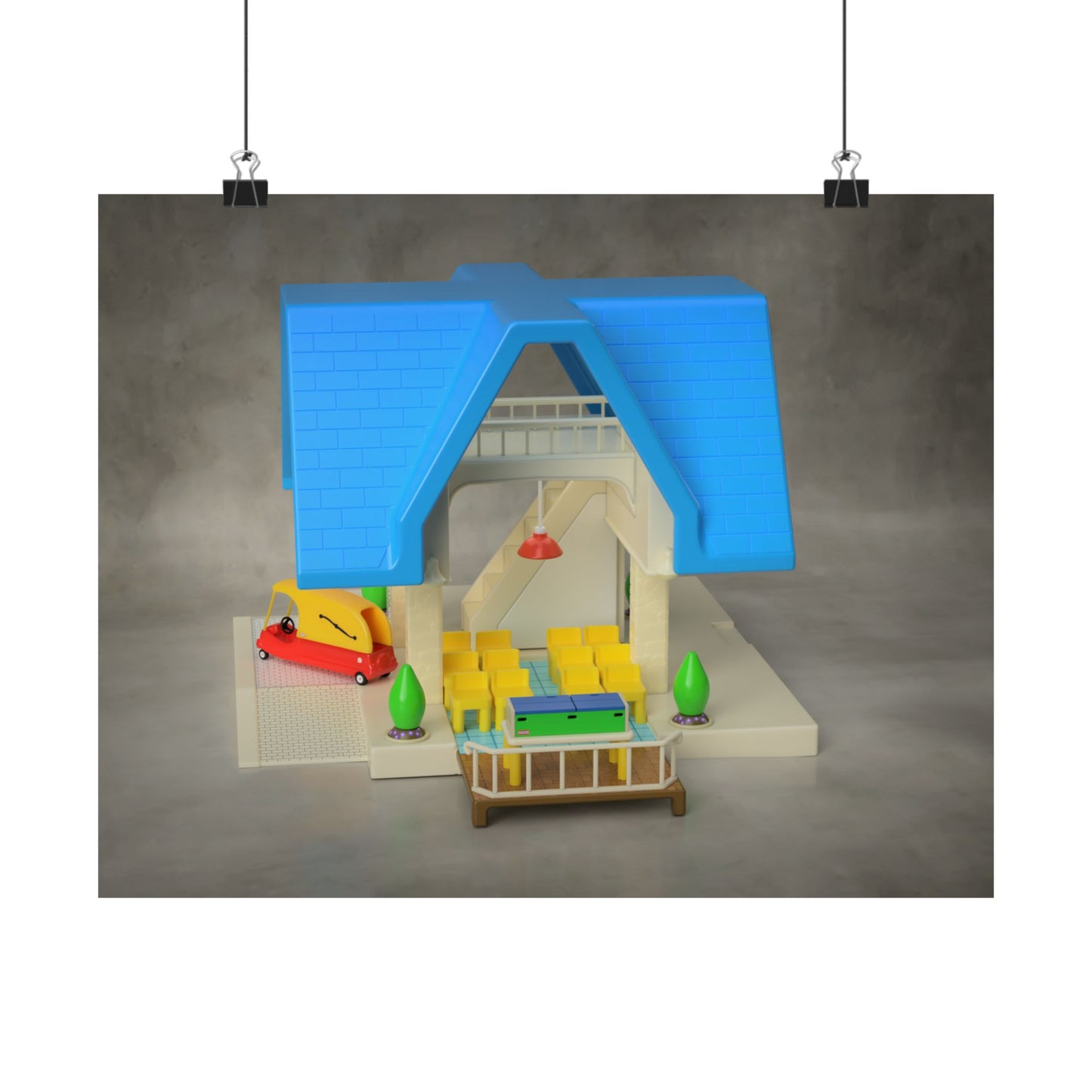 Funeral Home Archival Print