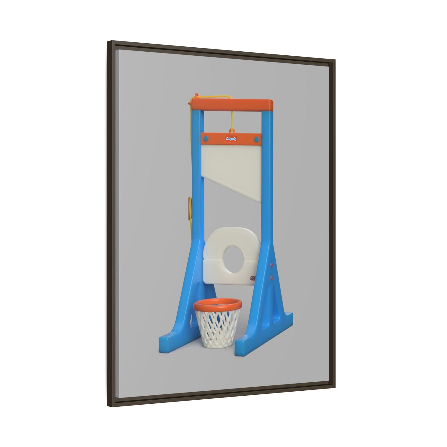 Guillotine Framed Canvas Gallery Wrap