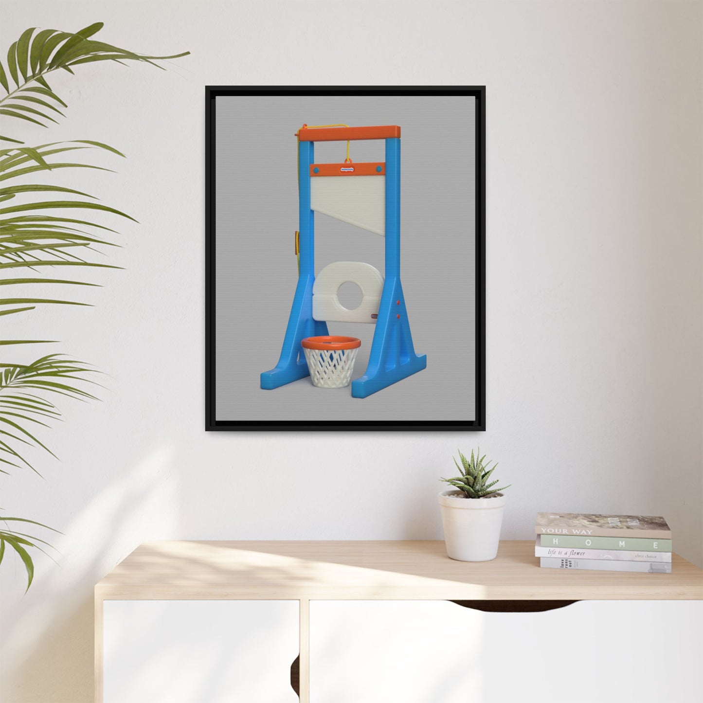 Guillotine Framed Canvas Gallery Wrap