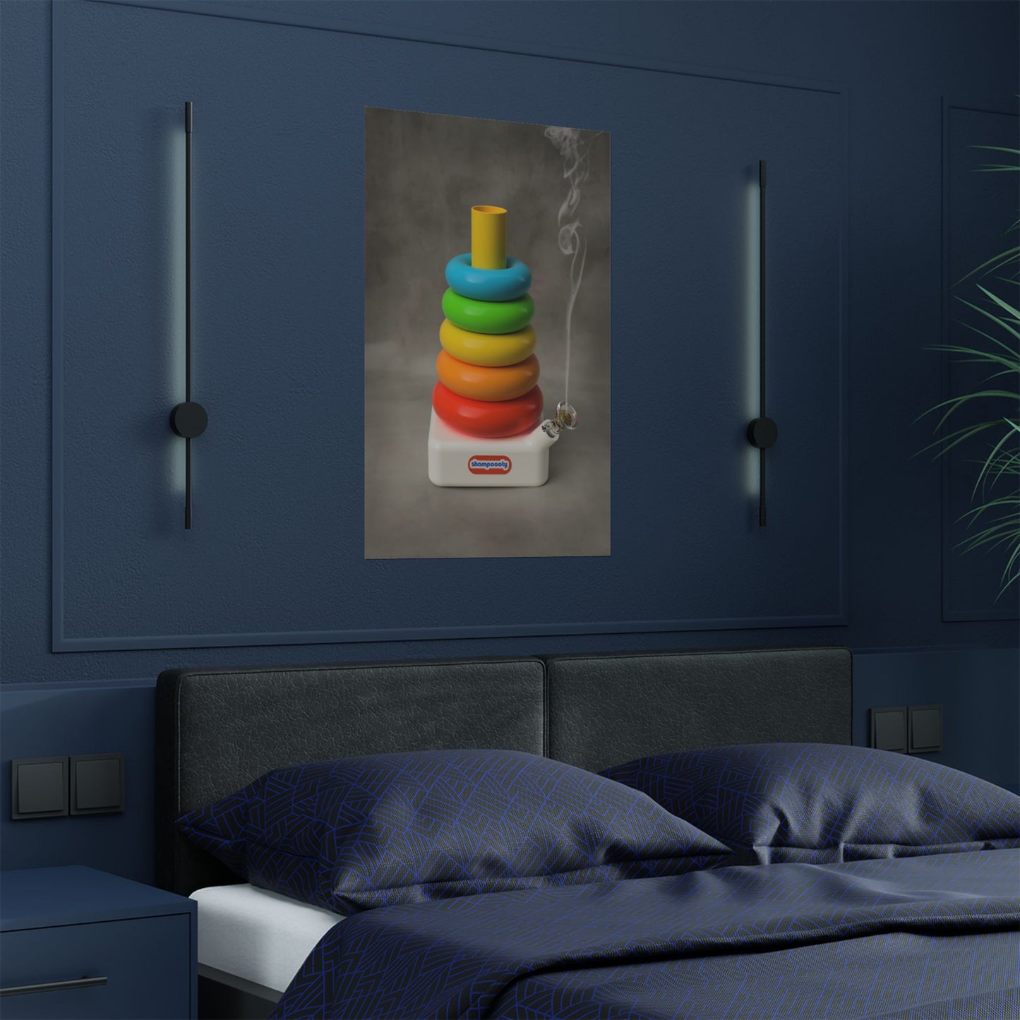 Happy Bubbler Archival Print