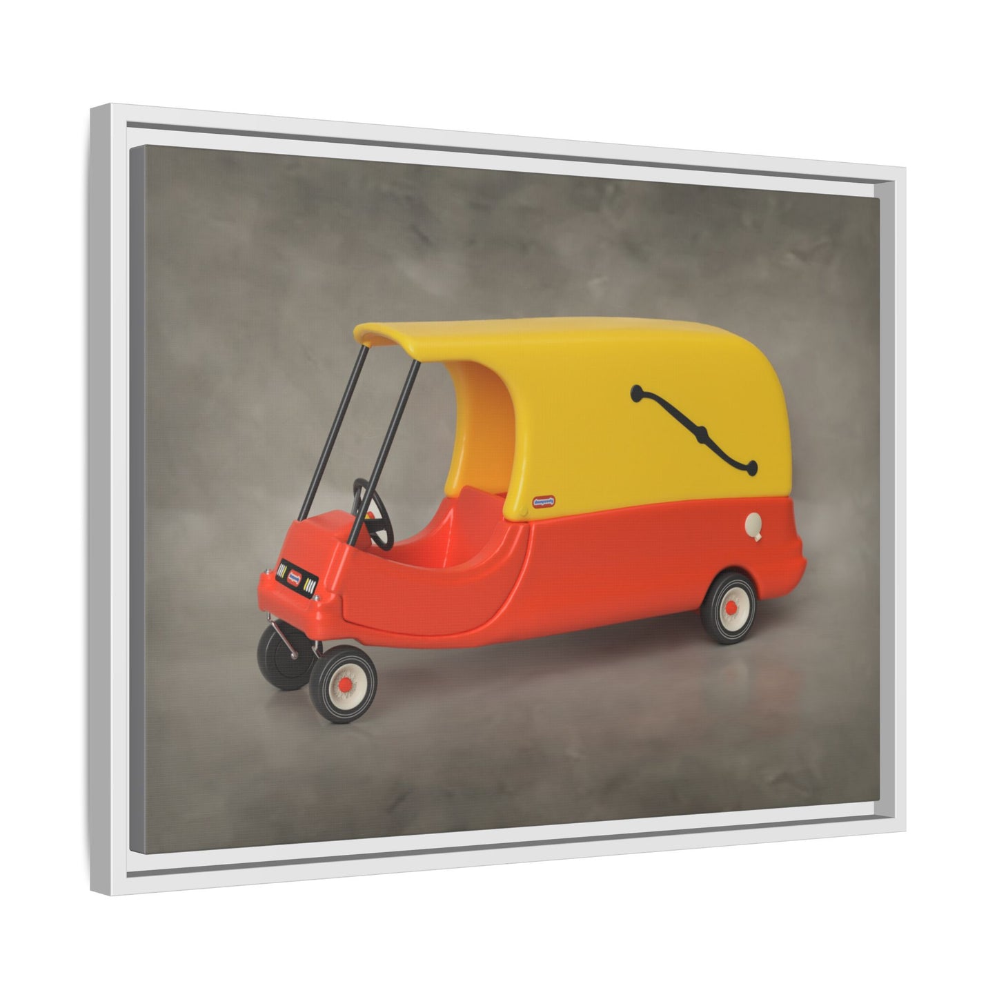 Hearse Framed Canvas Gallery Wrap