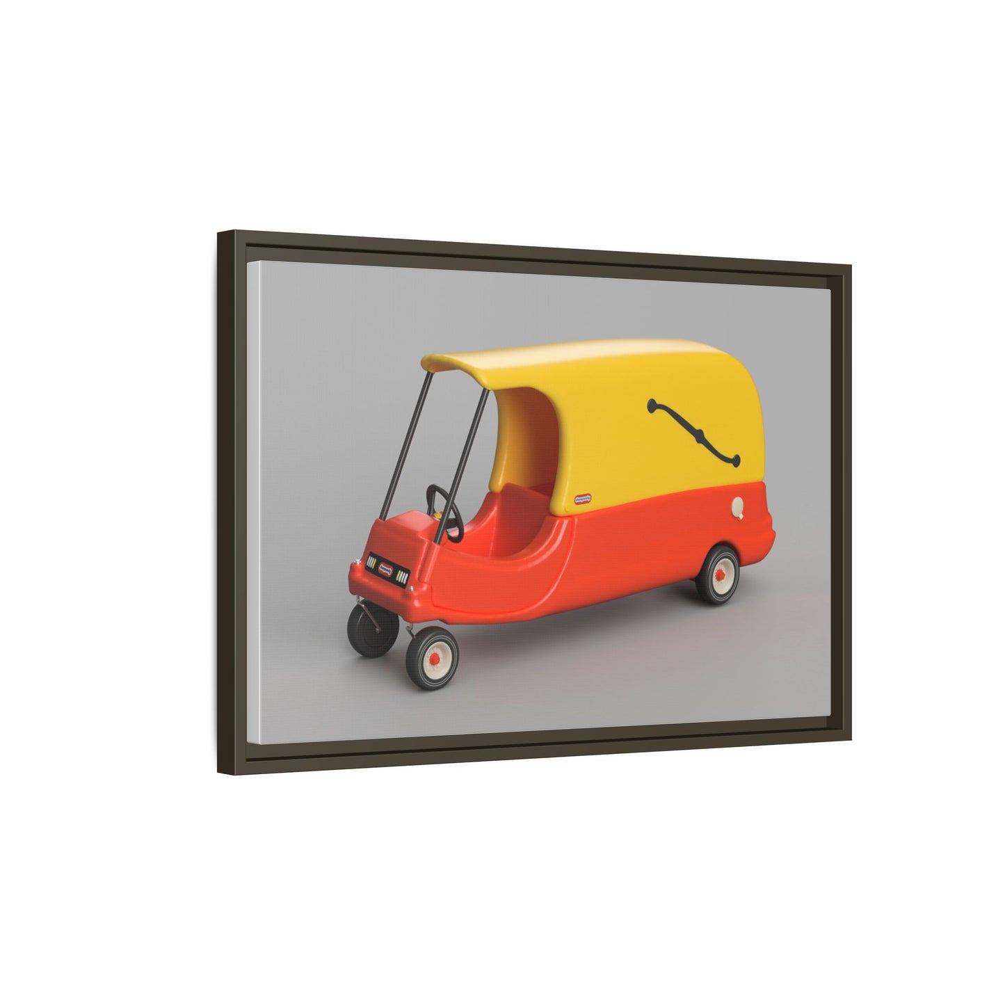 Cozy Hearse Framed Canvas Gallery Wrap