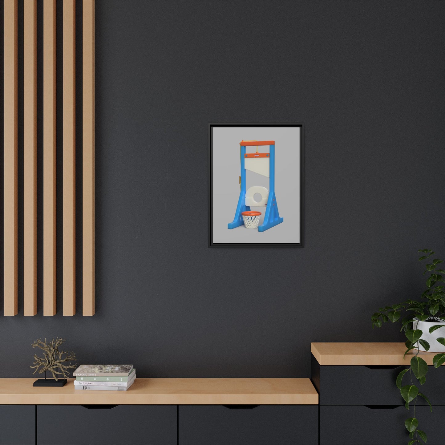 Guillotine Framed Canvas Gallery Wrap