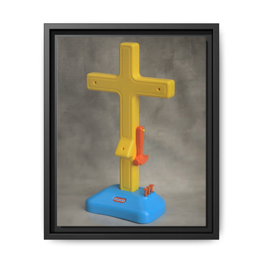 Crucifix Framed Canvas Gallery Wrap