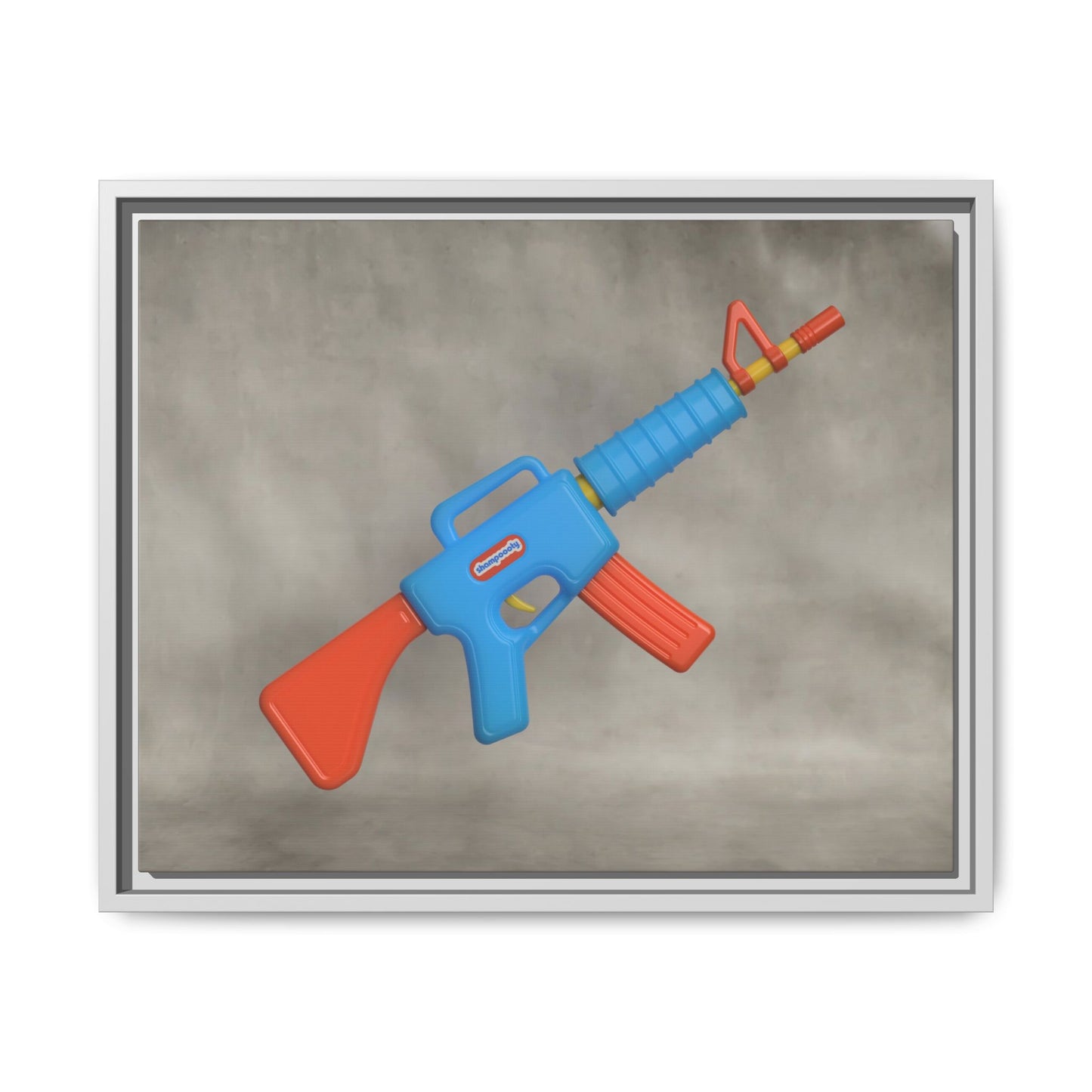 AR-15 Framed Canvas Gallery Wrap