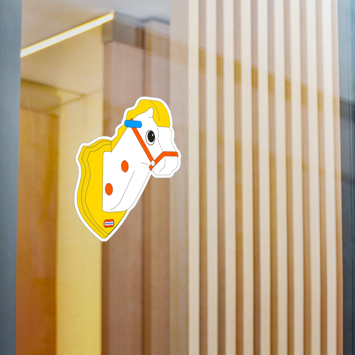 Horse Head Vinyl Sticker