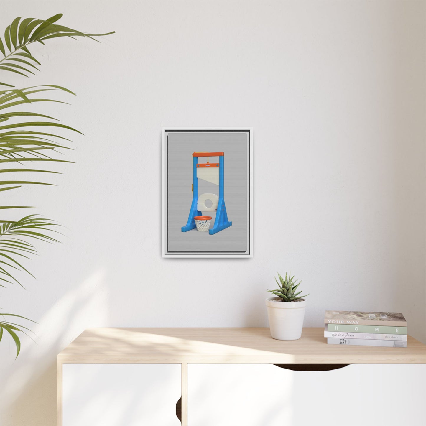 Guillotine Framed Canvas Gallery Wrap