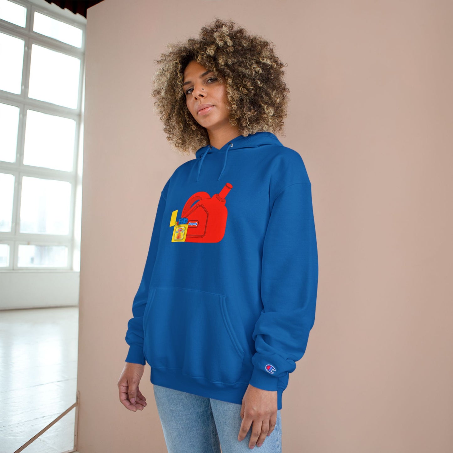 Gas Can and Lighter Hoodie