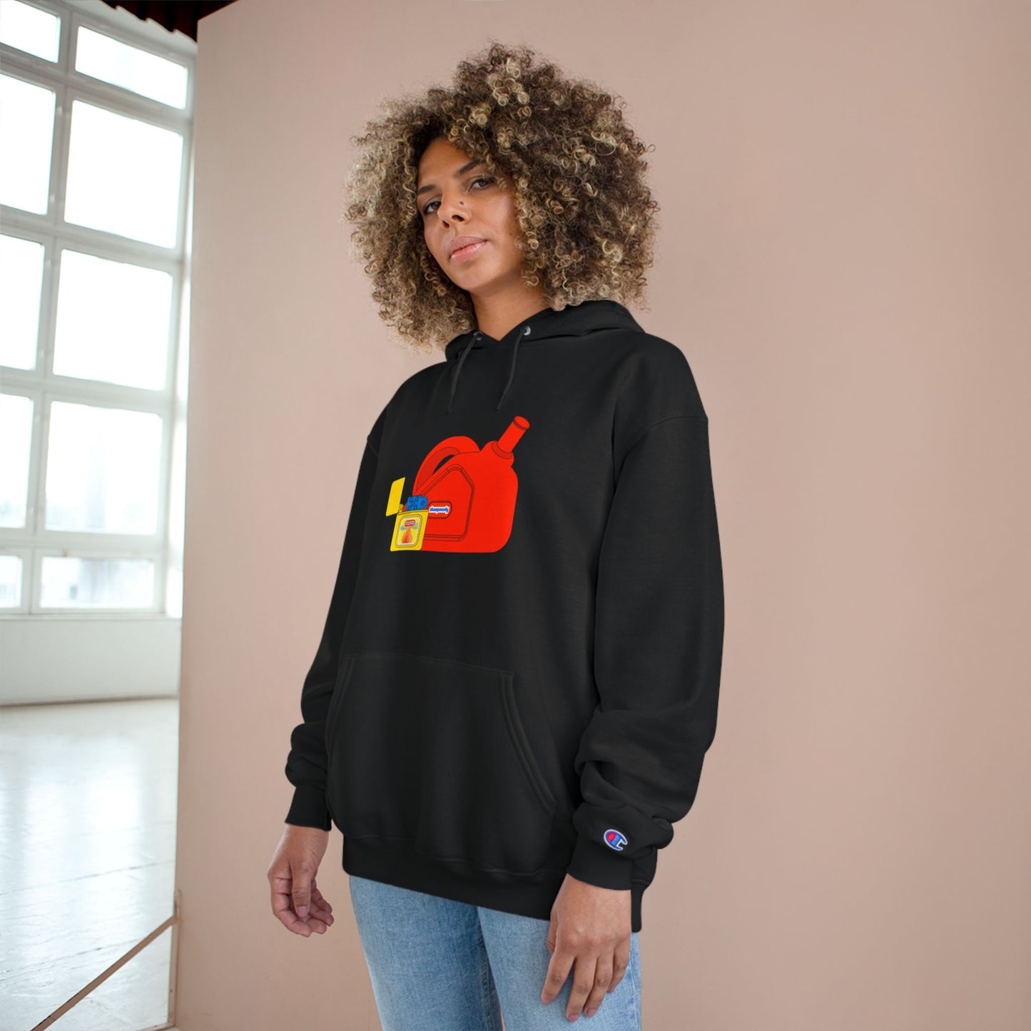 Gas Can and Lighter Hoodie