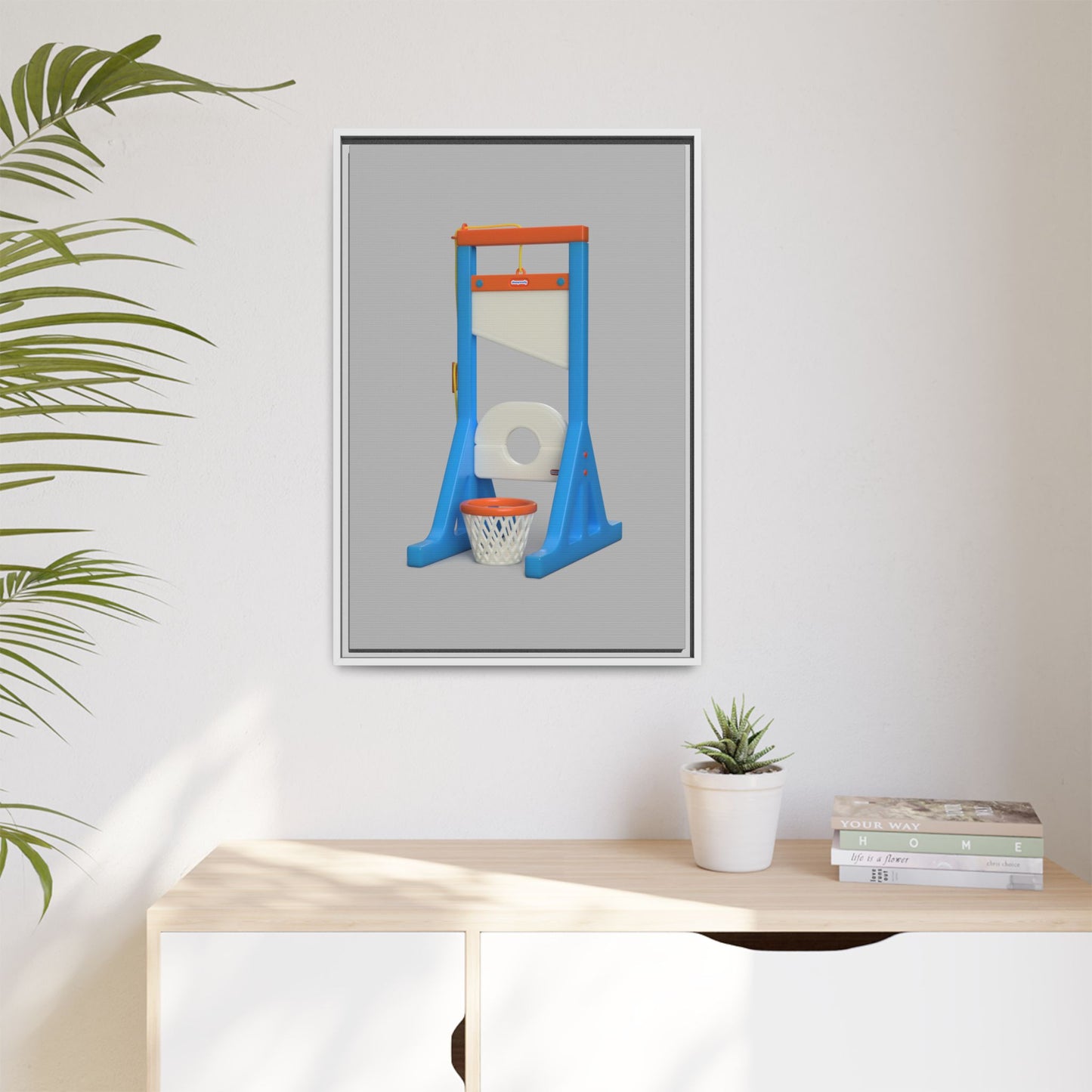Guillotine Framed Canvas Gallery Wrap